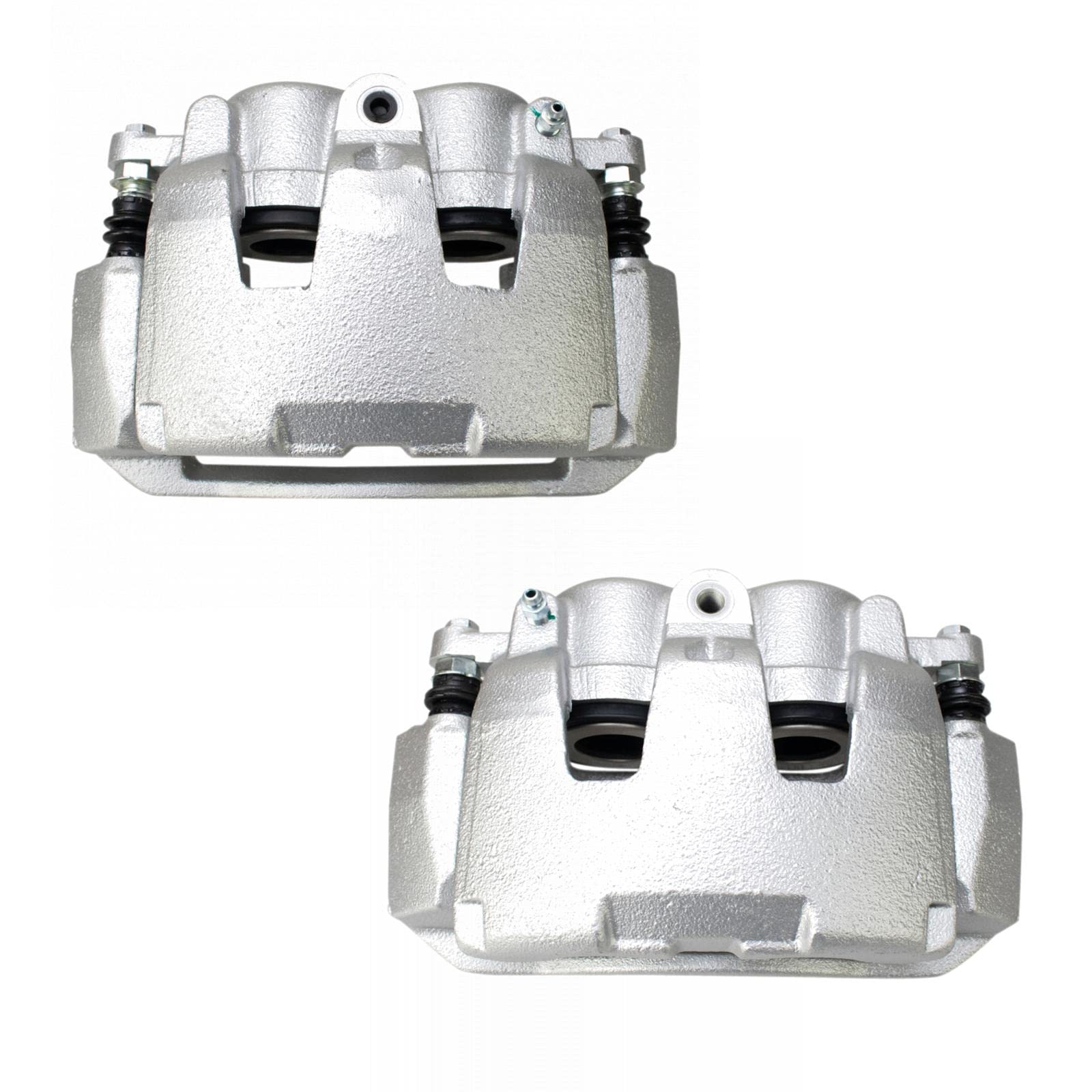 Trq Front Brake Caliper Set Compatible With 2007-2009 Chrysler Aspen 2009-2010 Dodge Dakota Durango Ram 1500 2011-2018 Ram 1500