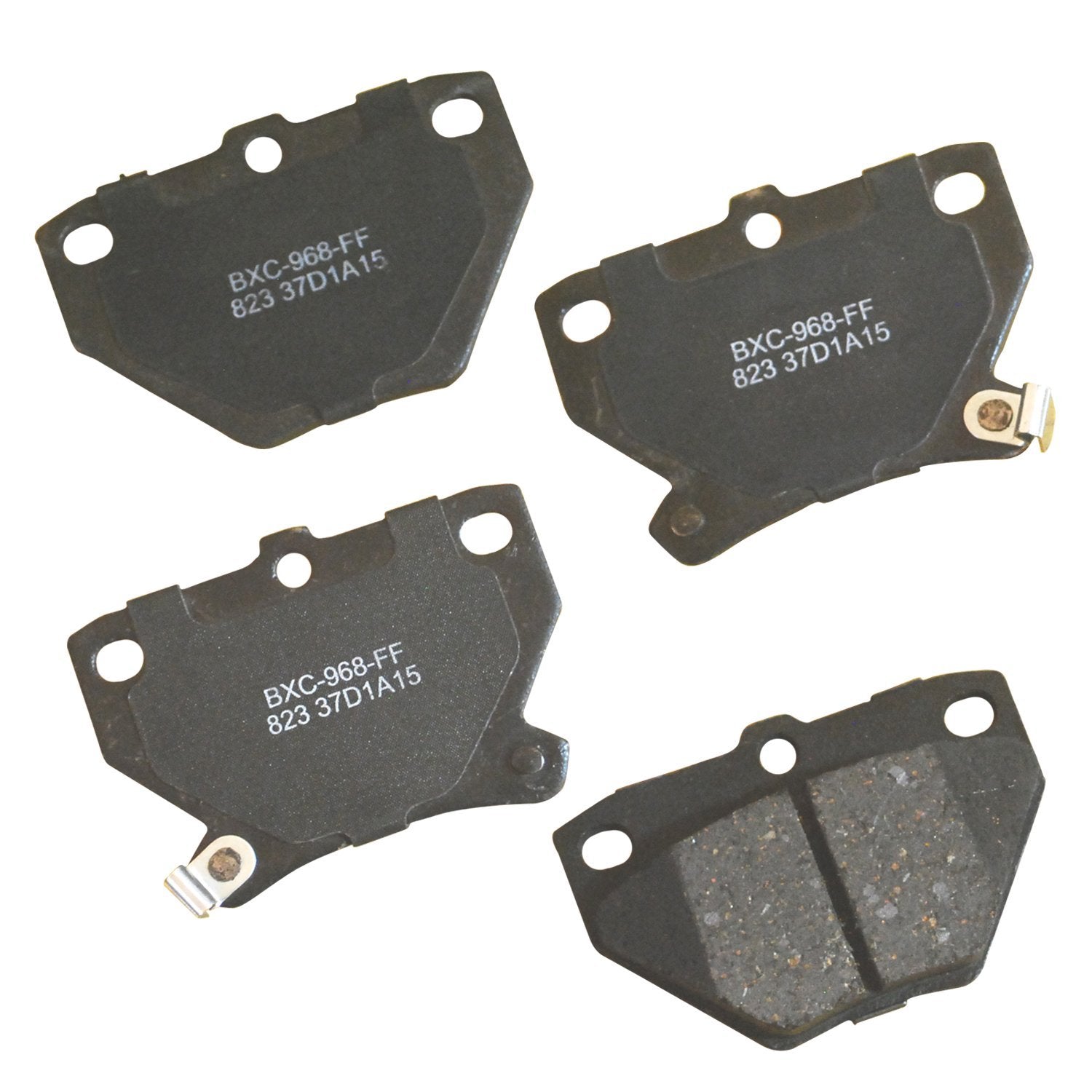 Bendix Premium Sbc823 Ceramic Rear Brake Pads For Pontiac Vibe 2006-2003, Toyota Celica 2005-2000, Corolla 2006-2005, Matrix 200