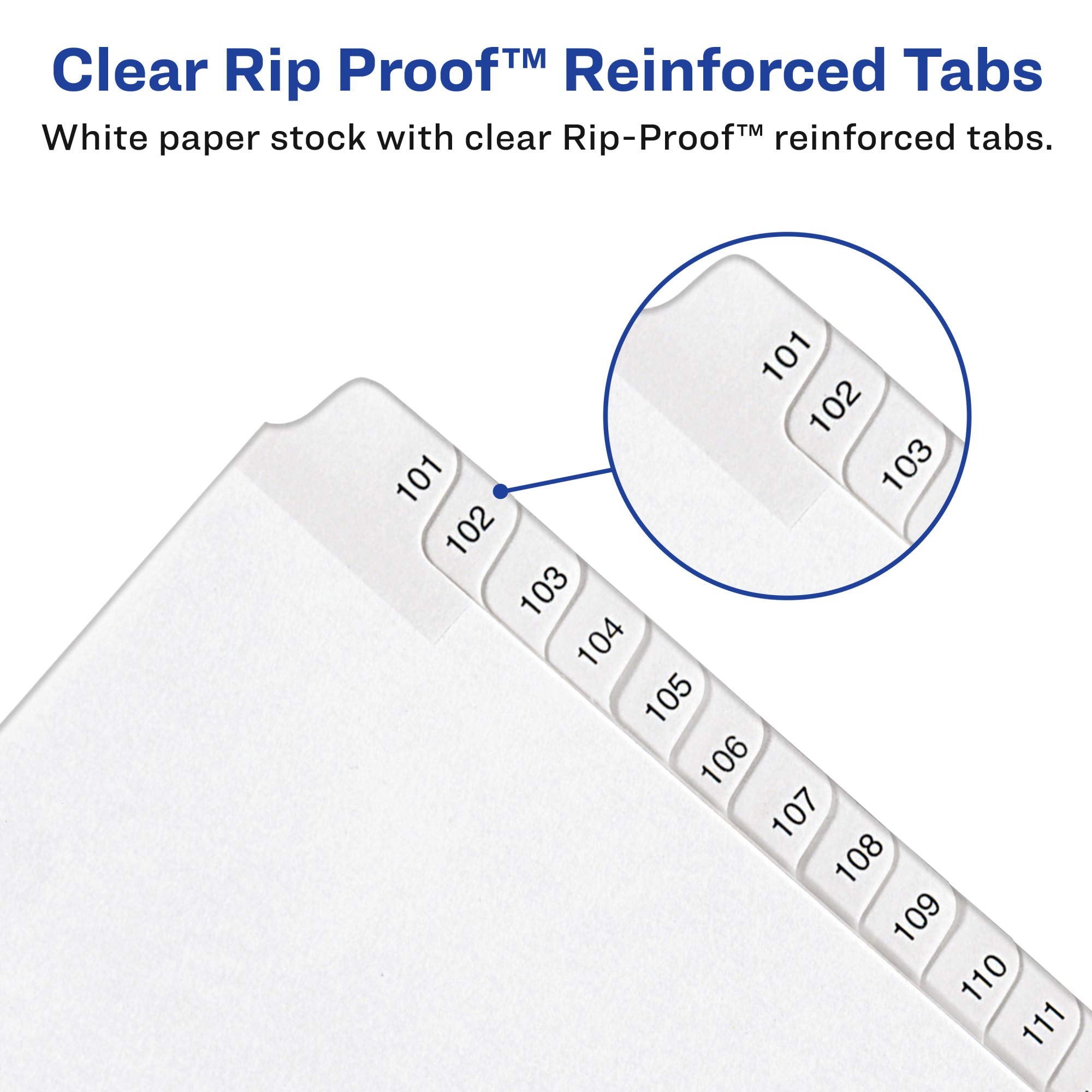 Avery Collated Legal Dividers, Letter Size, I - X Tab Set (82319)