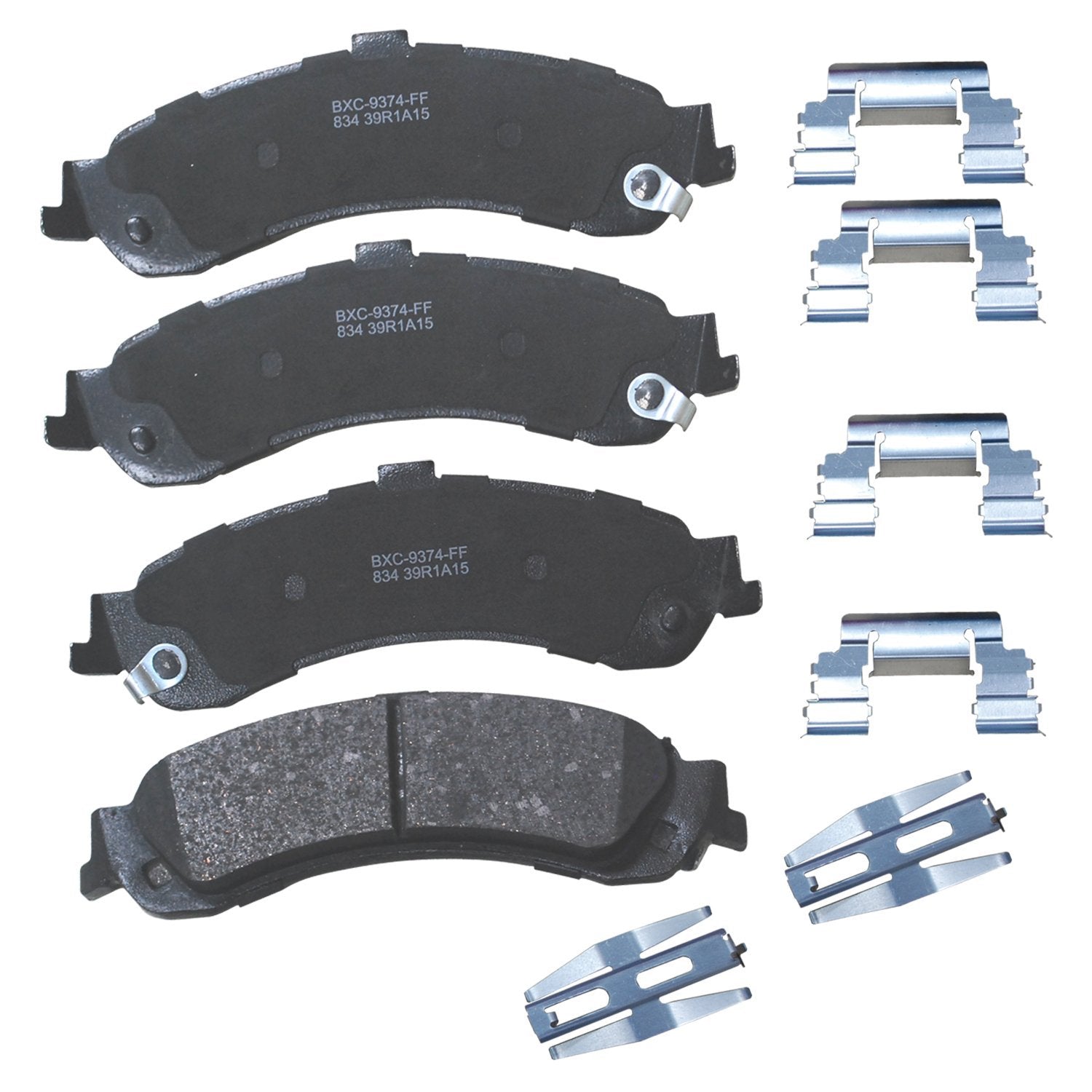 Bendix Premium Sbc834 Ceramic Rear Brake Pads For Select Models Cadillac Escalade, Escalade Esv, Ext, Chevrolet Avalanche 1500,