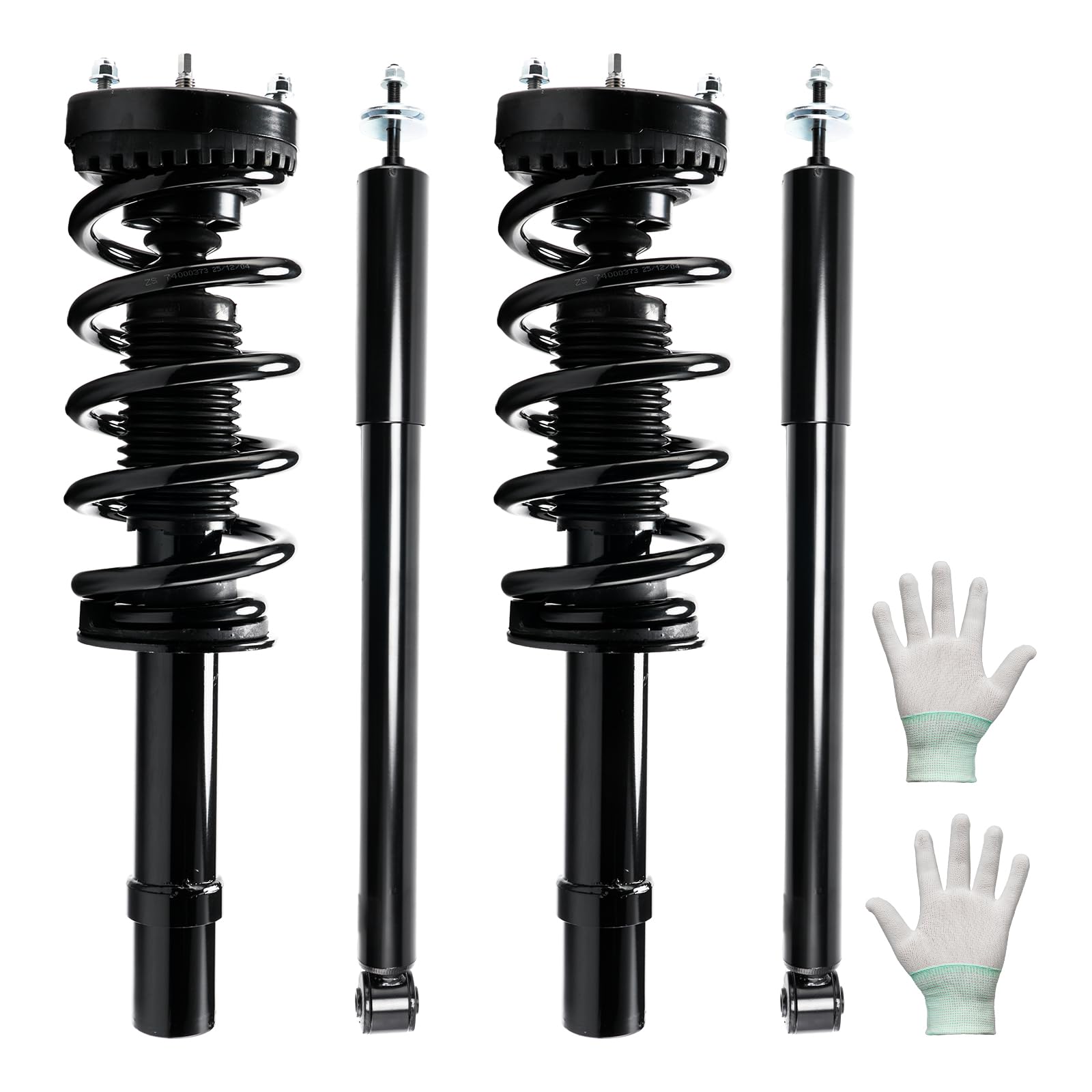 KAX Front Rear Complete Struts Compatible with 300 2012-2023, Charger 2012-2023,Shocks Assembly Replace 5797 172899L 172899R