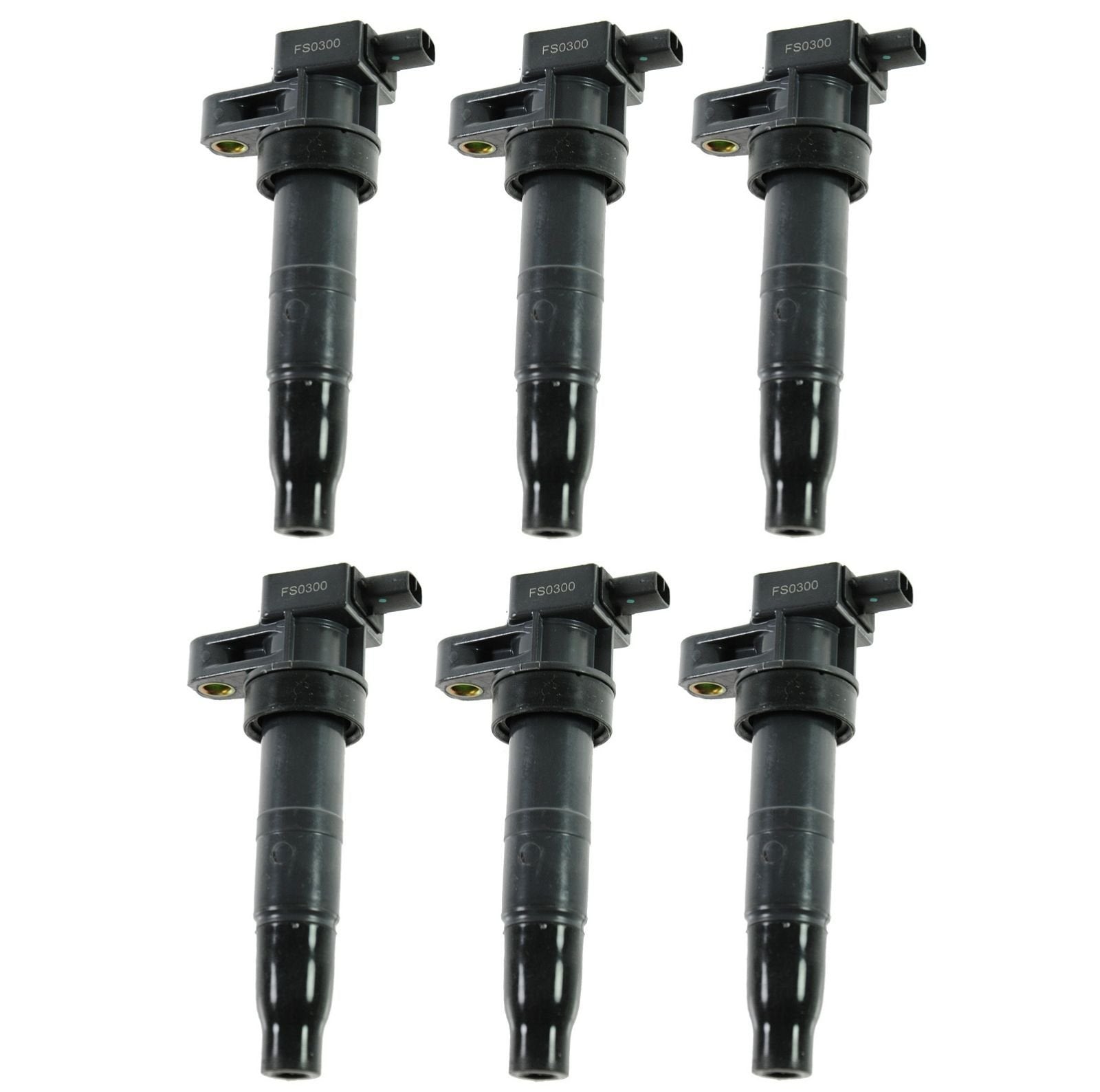 Trq Ignition Coil Set Compatible With 06-19 Hyundai 06-17 Kia Uf-546 U5087 Ign00119 27301-3C000 273013C000