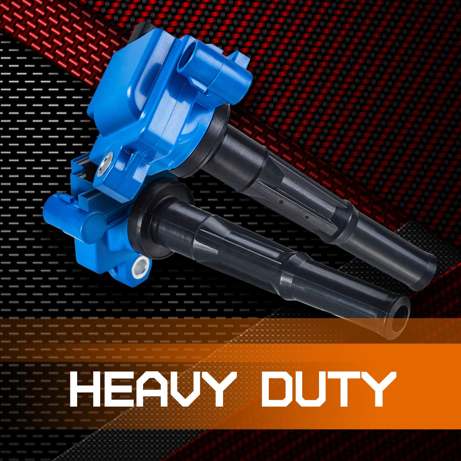 Ena Set Of 3 Blue Ignition Coil Pack 3.4 Compatible With Toyota 1996-2002 4Runner, 1995-1998 T100, 1995-2004 Tacoma, 2000-2004 T