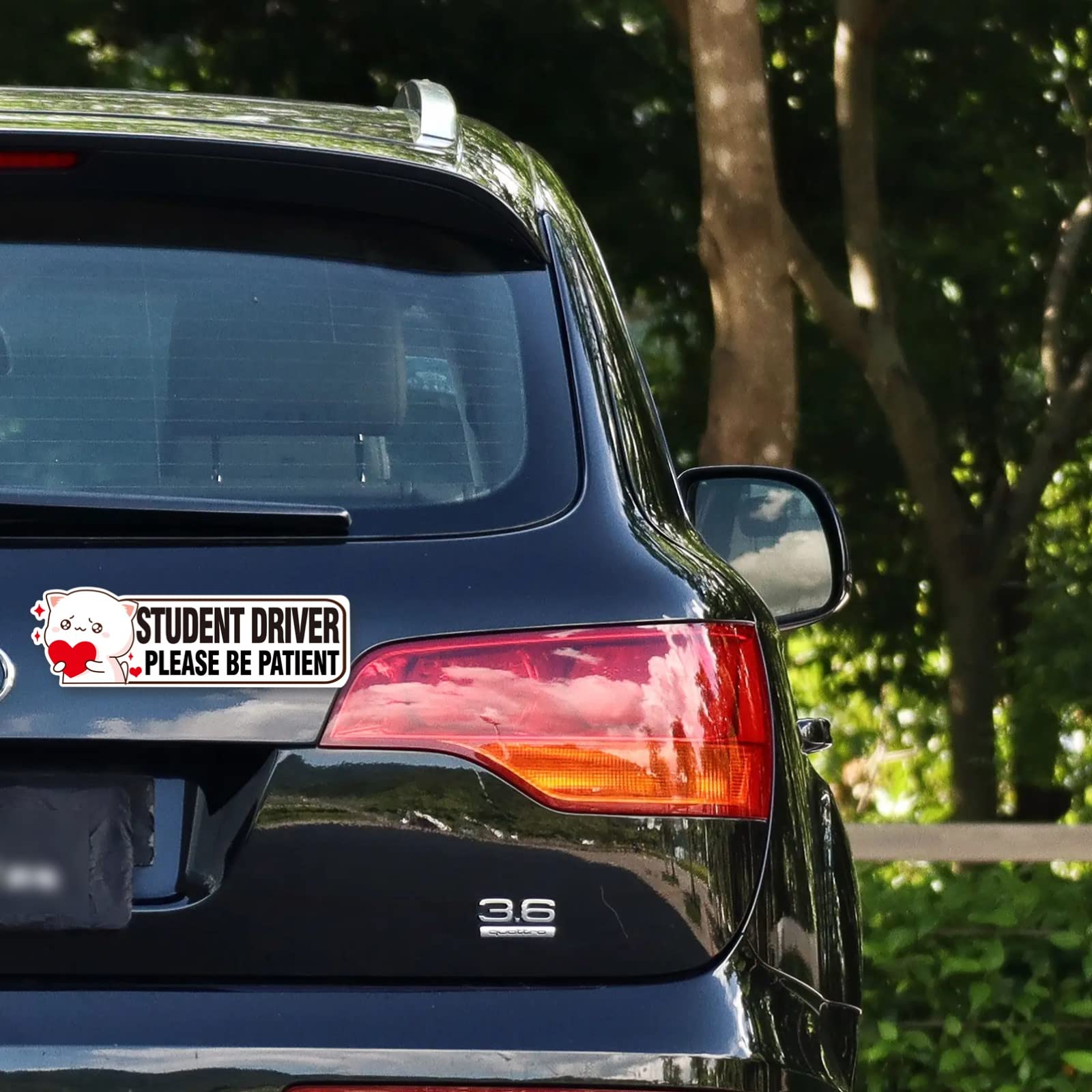 Patient Please Wait New Driver Decal Sign - Girl Safety Magnet For Car