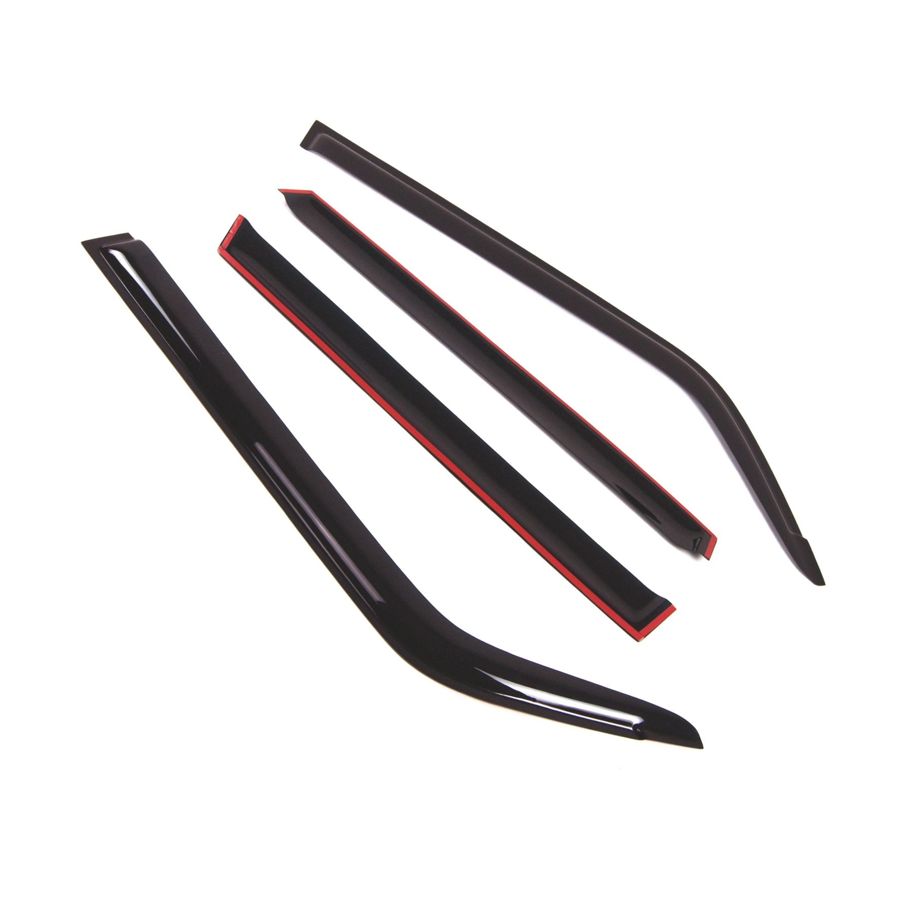 Tuningpros Outside Mount Window Vent Visors Rain Guards Compatible With Scion Scion Xb 2008-2015 | Side Window Wind Deflectors R