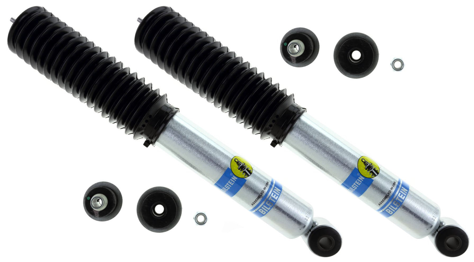 Bilstein 5100 Front 2-2.5', Rear 0-1' Lift Shocks Kit For 99-10 Chevy Silverado 1500Hd 2500 2500Hd 3500 3500Hd 2Wd / 4Wd 2000 2001 2002 2003 2004 2005 2006 2007 2008 2009 2010