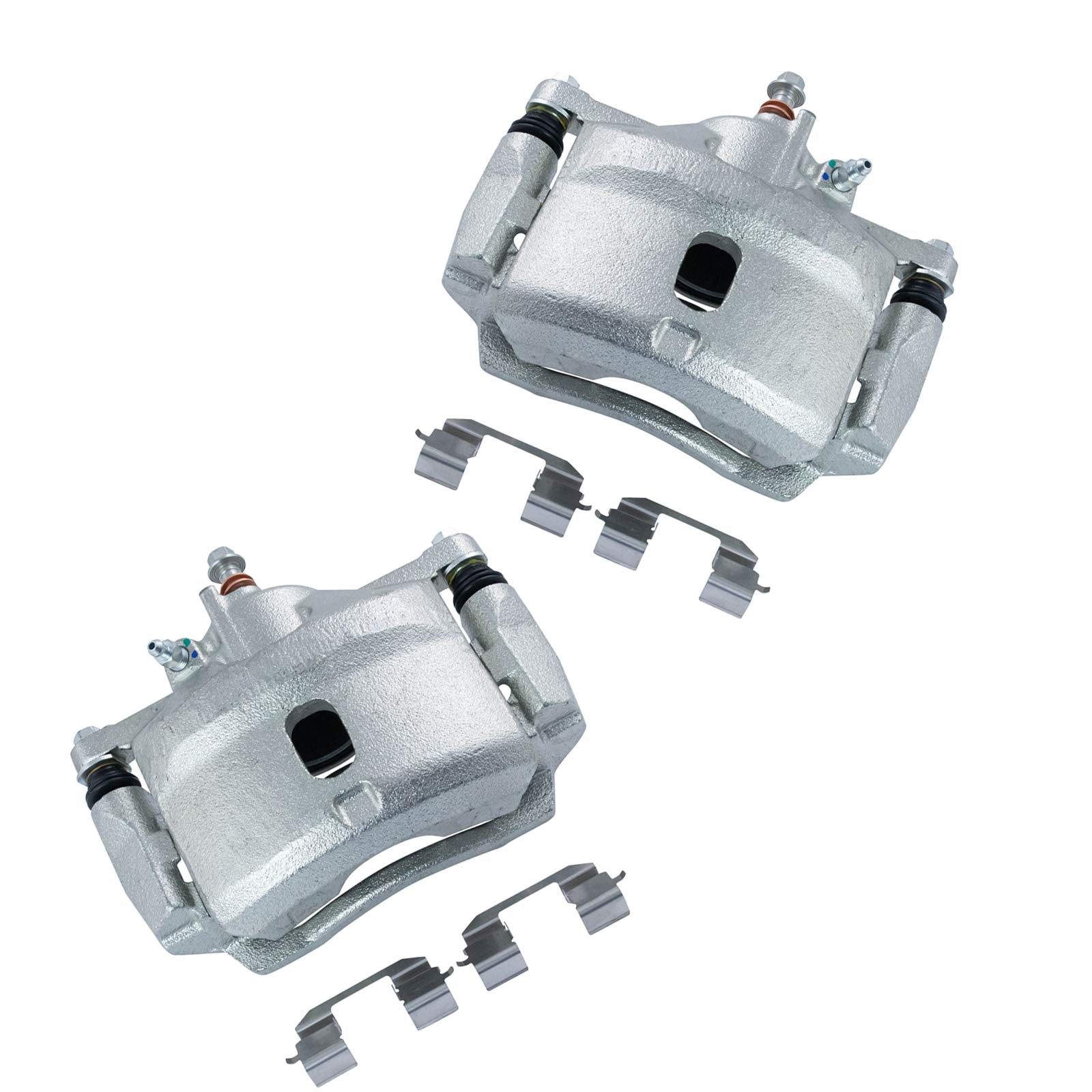 Trq Front Brake Caliper Set Compatible With 1996-2011 Honda Civic 2010-2014 Insight