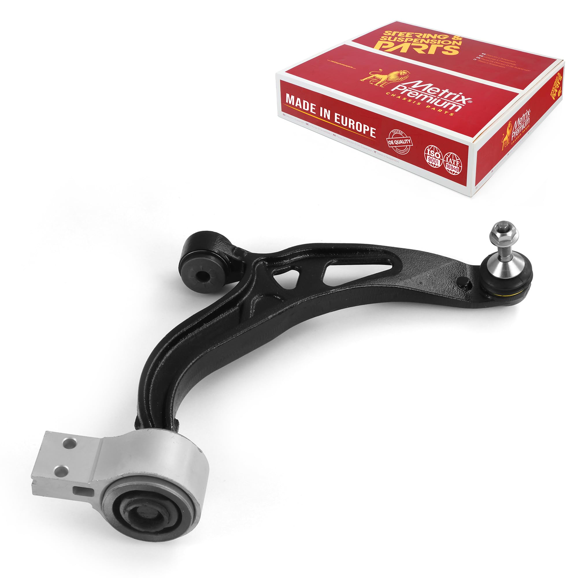 Metrix Premium Chassis Parts - Front Right Lower Control Arm W Ball Joint & Bushing Assembly Fits 16-19 Ford Explorer, 13-19 Pol