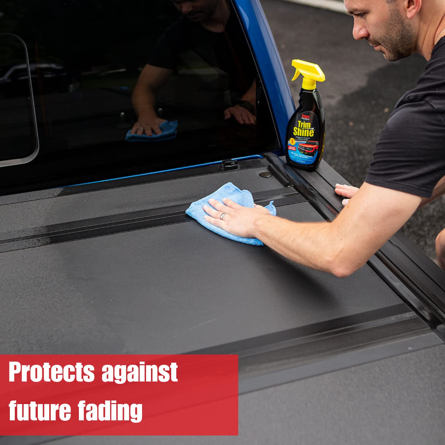 Stoner Car Care 92034-2Pk 22-Ounce Trim Shine Protectant For Interior And Exterior Restores, Moisturizes, And Conditions Vinyl, Rubber, Leather And More, Pack Of 2