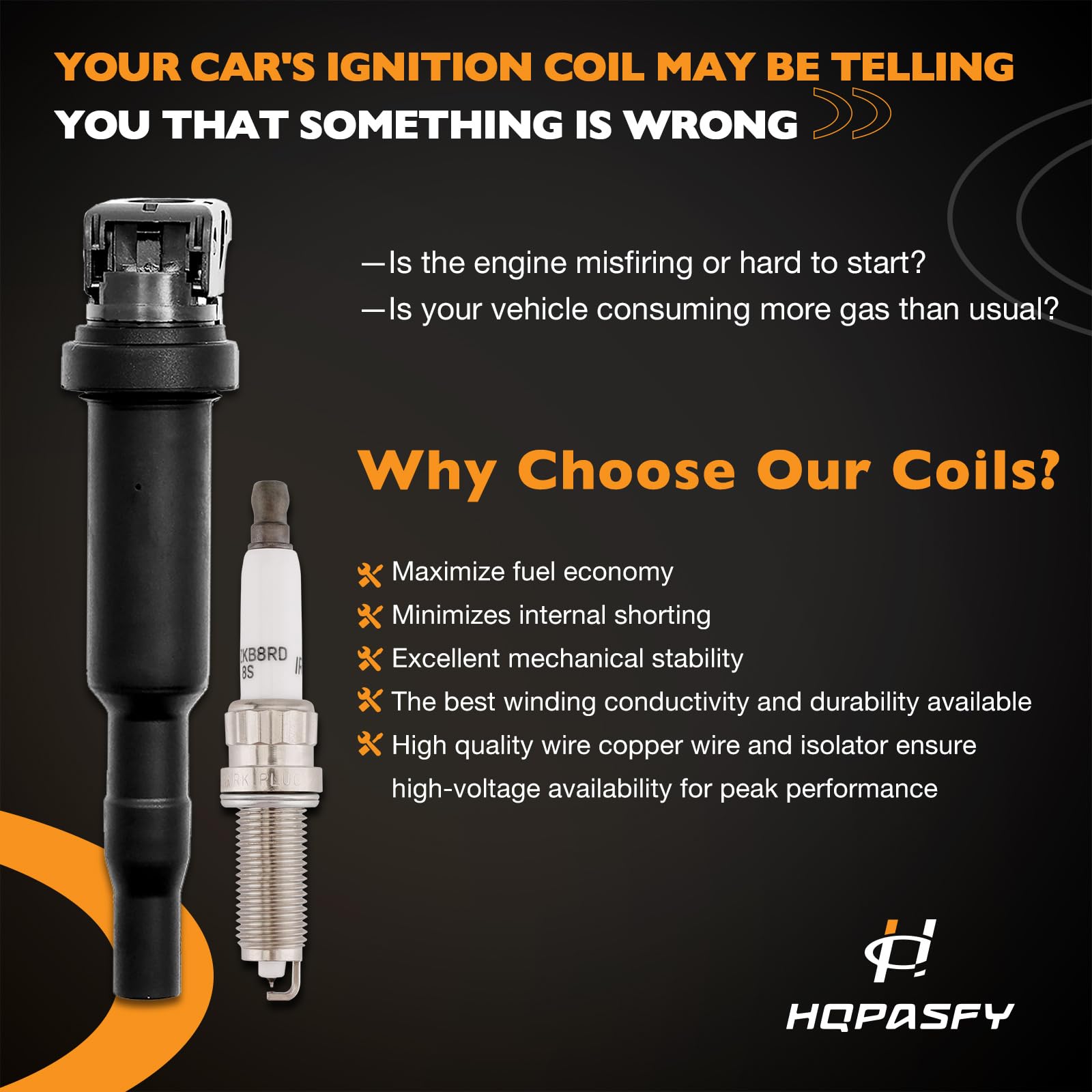 Ignition Coil & Spark Plugs Set Of 8 Compatible With Bmw 135I 135Is 335I 435I 535I 640I 740I 740Li M235I X1 X3 X5 X6 3.0L 4.4L R