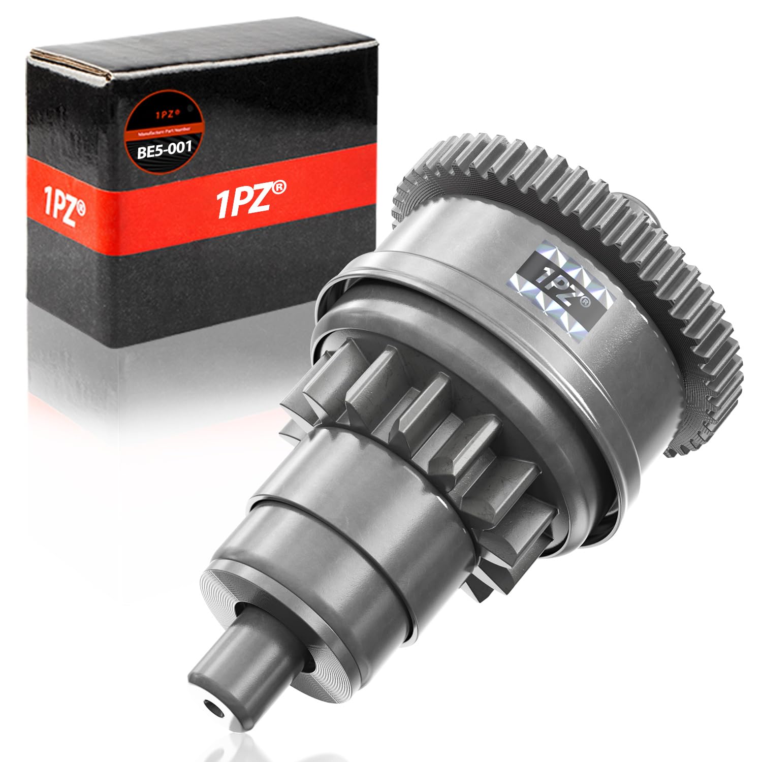 1Pz Be5-001 Atmt1-170 Starter Clutch Bendix For Gy6 49Cc 50Cc 139Qmb 1P39Qmb Chinese Scooter Moped Atv Taotao Jcl Bms Jonway Don