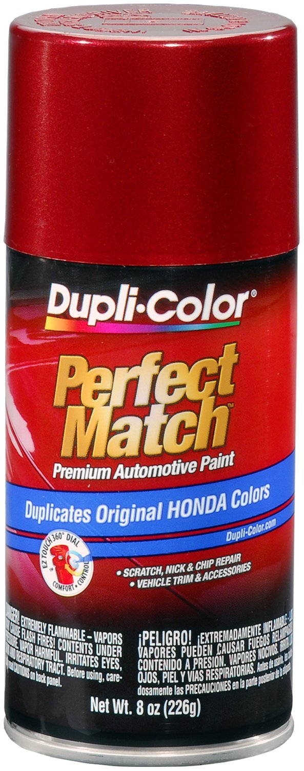 Dupli-Color (Ebha09597-6 Pk) Bordeaux Red Metallic Honda Perfect Match Automotive Paint - 8 Oz. Aerosol, (Case Of 6)