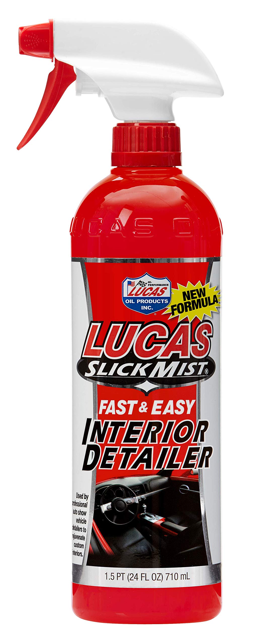 Lucas Oil 10053 High Mileage Sae 30 Wt. Plus Motor Oil - 1 Quart (Pack Of 6)