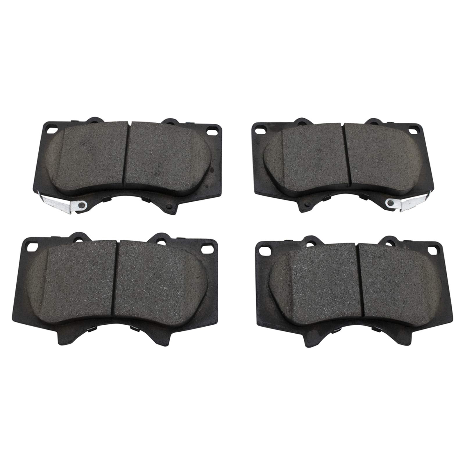 TRQ Front Brake Pads Ceramic Compatible with 2010-2022 Lexus GX460 2003-2009 GX470 2003-2022 Toyota 4Runner 2007-2014 FJ Cruiser