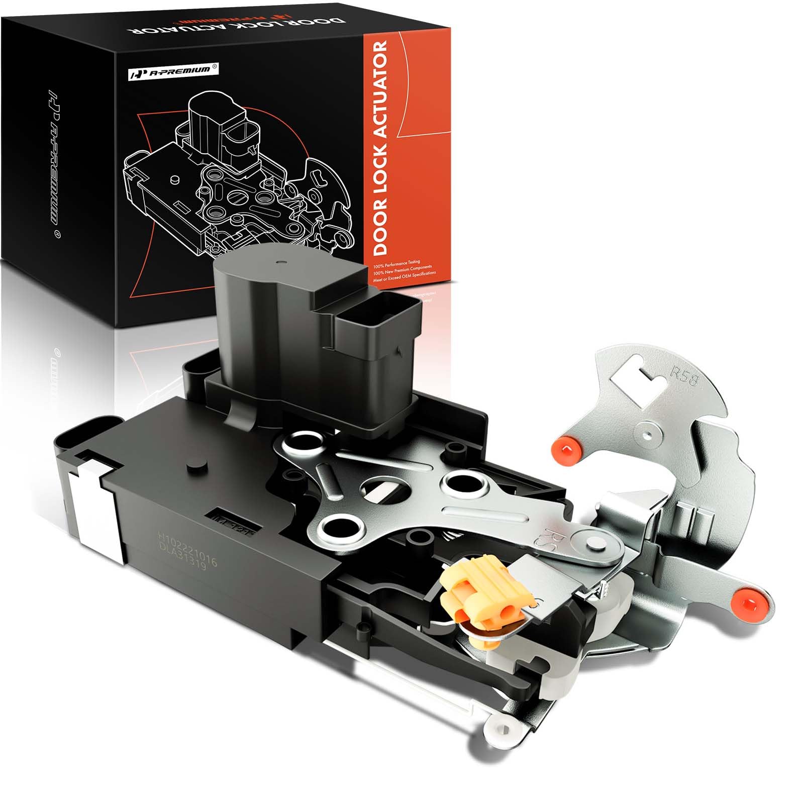 A-Premium Door Lock Latch Actuator Compatible With Cadillac Escalade, Chevy Chevrolet Avalanche, Silverado, Suburban, Tahoe & Gm