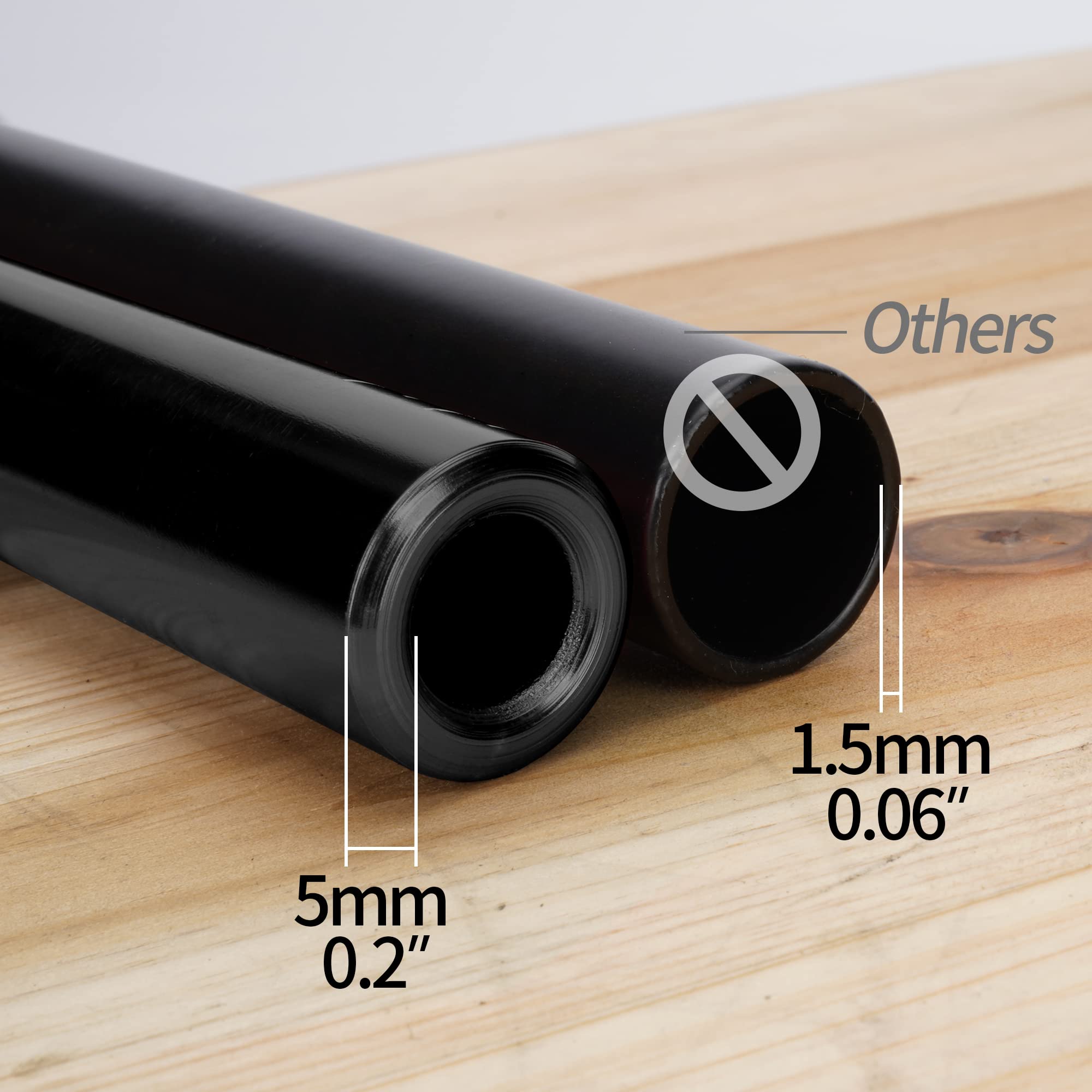 Weiyingsi Universal 7/8 Inch 22Mm Dirt Bike Handlebars, Upgraded Pit Bike Handlebar With Foam Pad For Motocross Crf Yzf Kxf Klx Rmz Drz Pit Dirt Bike Atv Quad - Black