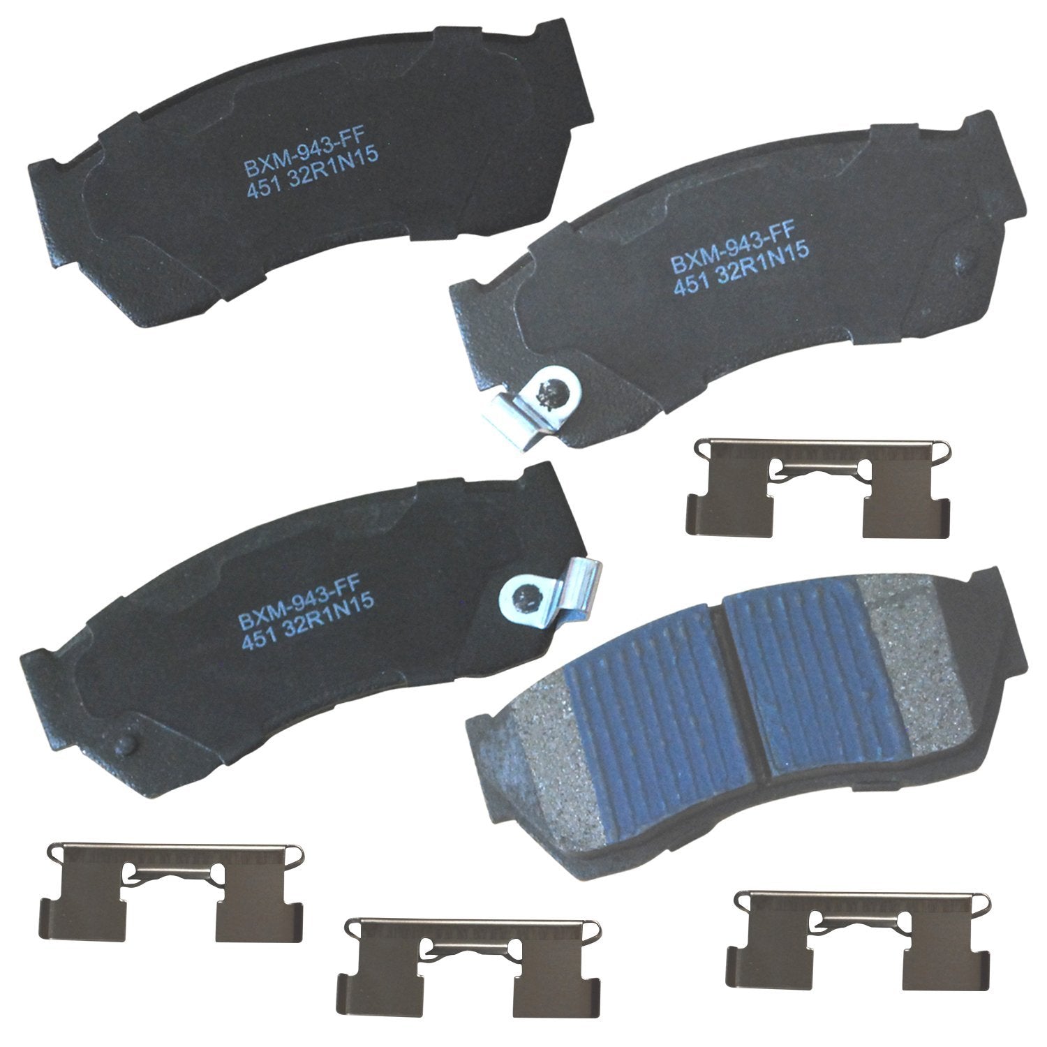 Bendix Premium Sbm451 Semi-Metallic Front Brake Pads For Select Models Chevrolet Metro, Sprint, Geo Pontiac Firefly, Suzuki Swif