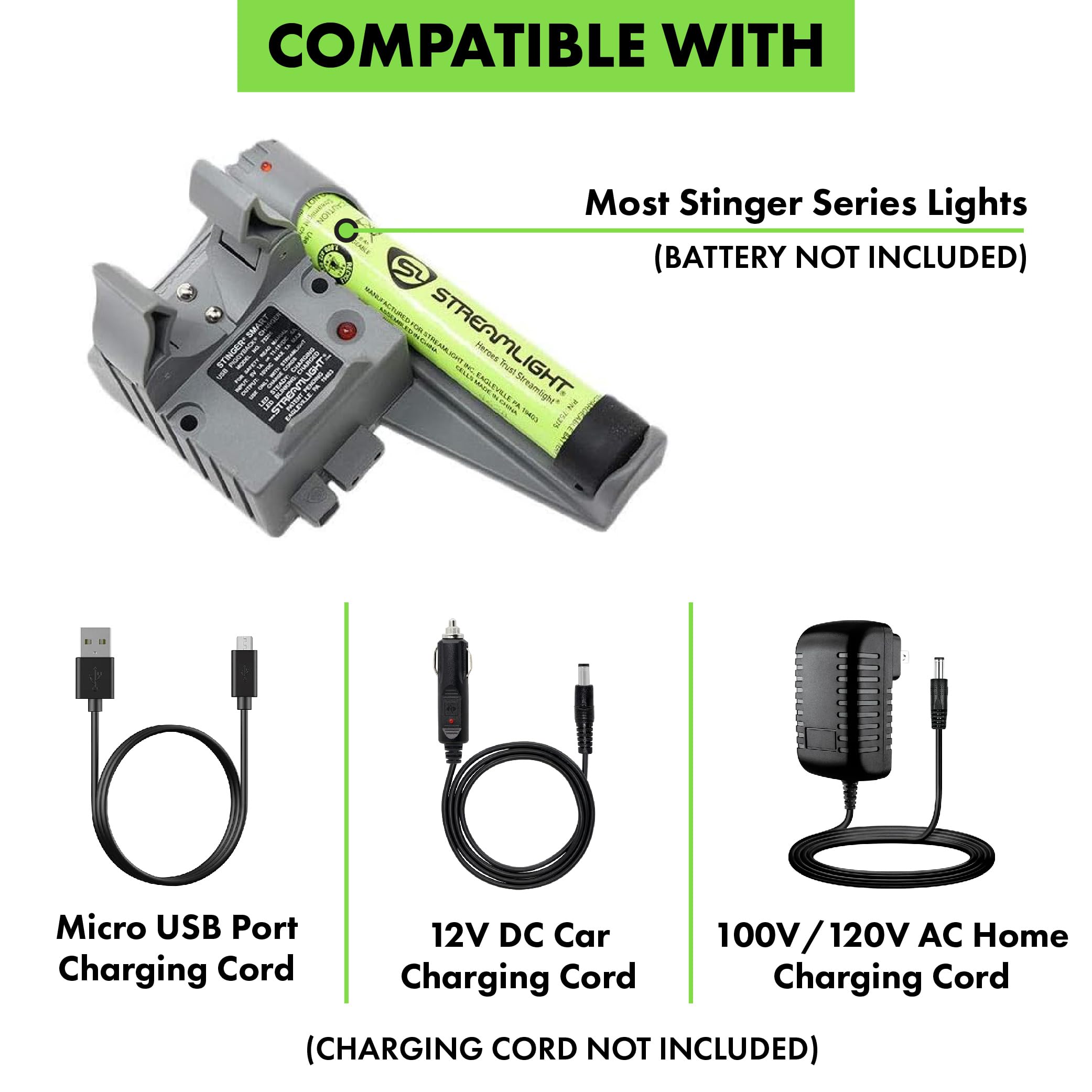 Charger Stinger Piggy Back With Nicd Battery
