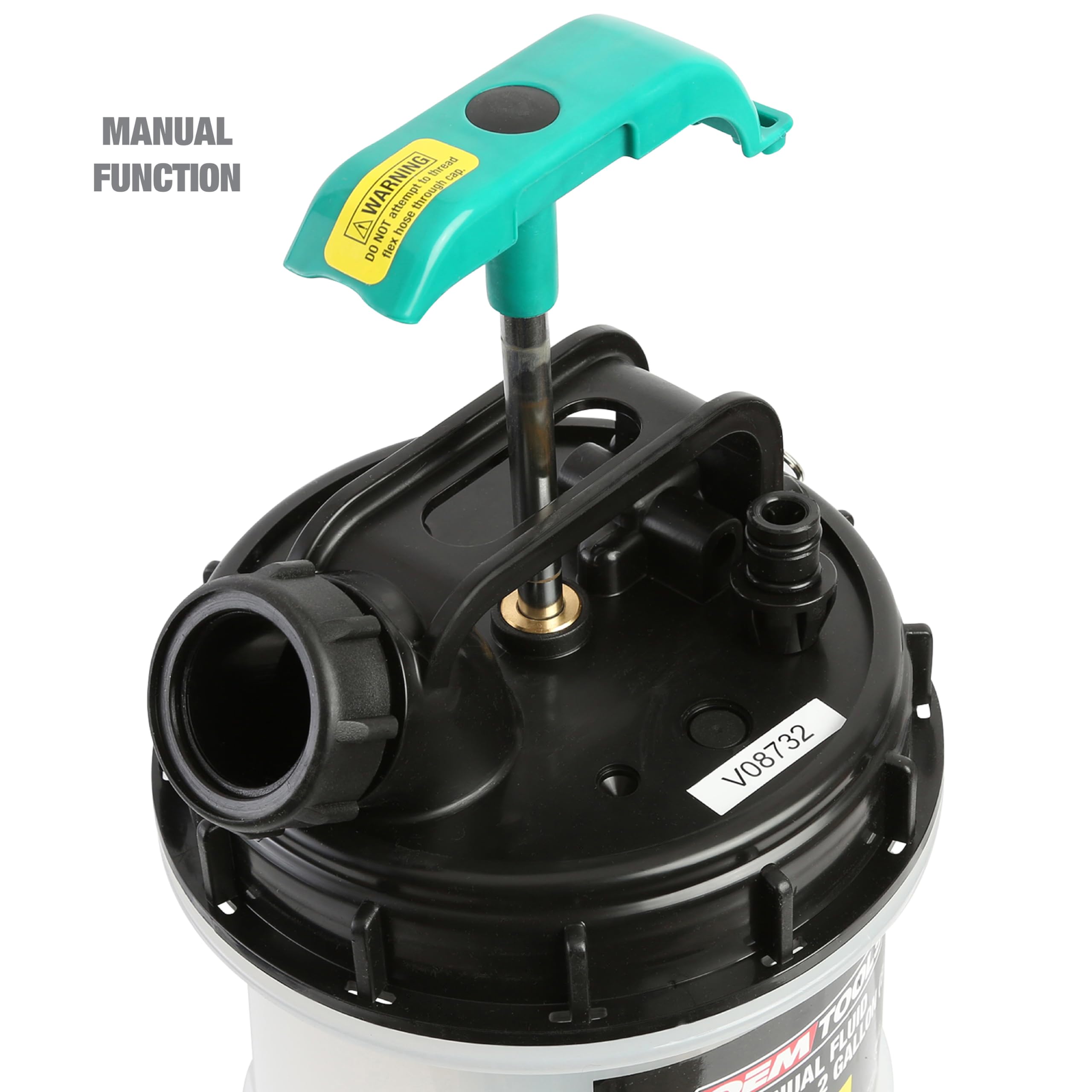 Oemtools 24936 8 Quarts (2 Gallons) Manual Fluid Extractor, Oil Extractor Pump, Automotive Fluid Extractor For Various Oils And