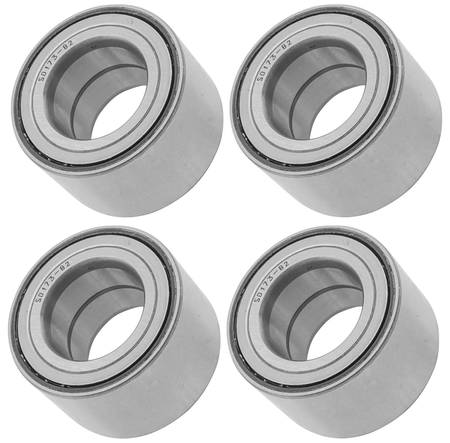 Caltric 4 Front Rear Wheel Ball Bearing Compatible with Arctic Cat Wildcat X 1000 / 4X 1000 2013-2017