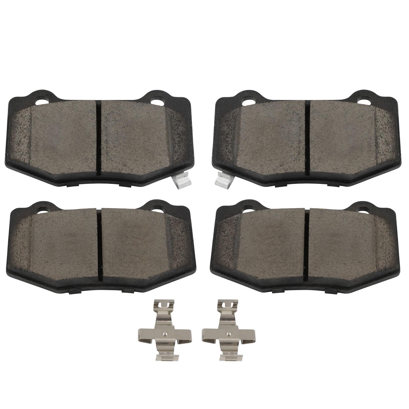 Scitoo D1718 Rear Ceramic Brake Pads Sets W/Hardware Replacement For Cadillac For Ats 2016-2019,For Chevrolet For Camaro 2016-20