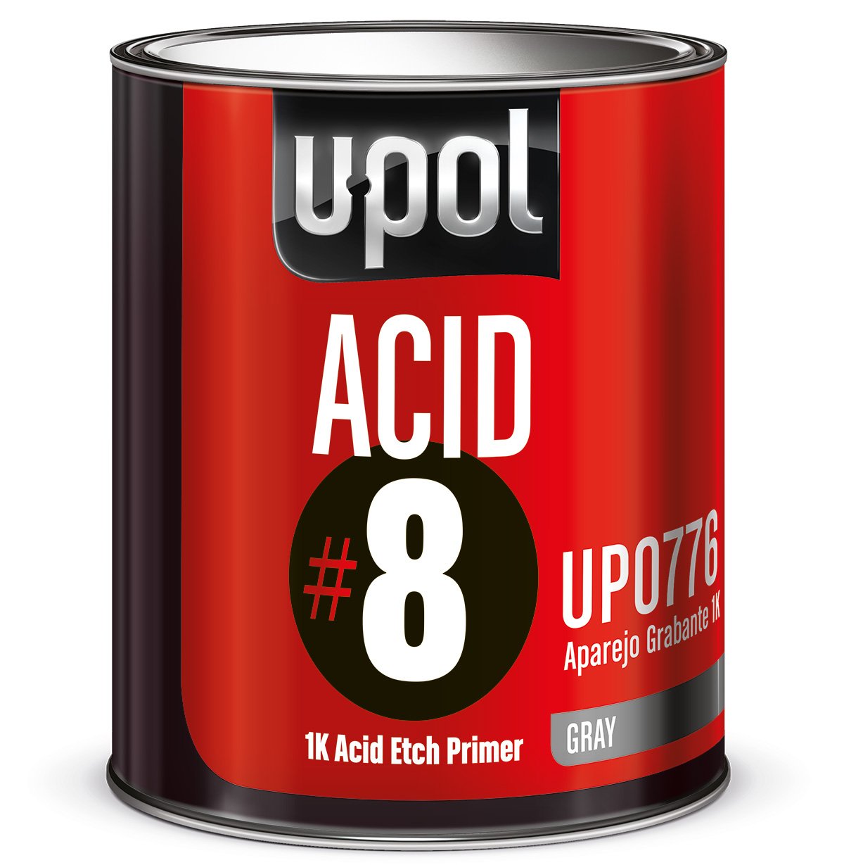 U-Pol Products Acid#8 Etch Primer - 1 Liter, Aluminum, 33.8 Fl Oz (Pack Of 1)