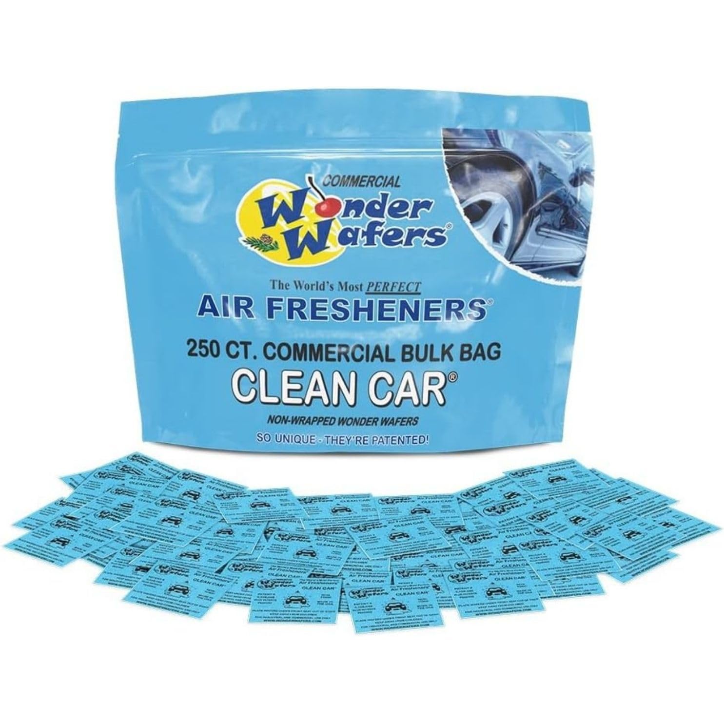 Wonder Wafers 250 Count Clean Car Unwrapped Automobile Professional Use Air Fresheners Car And Truck Detail
