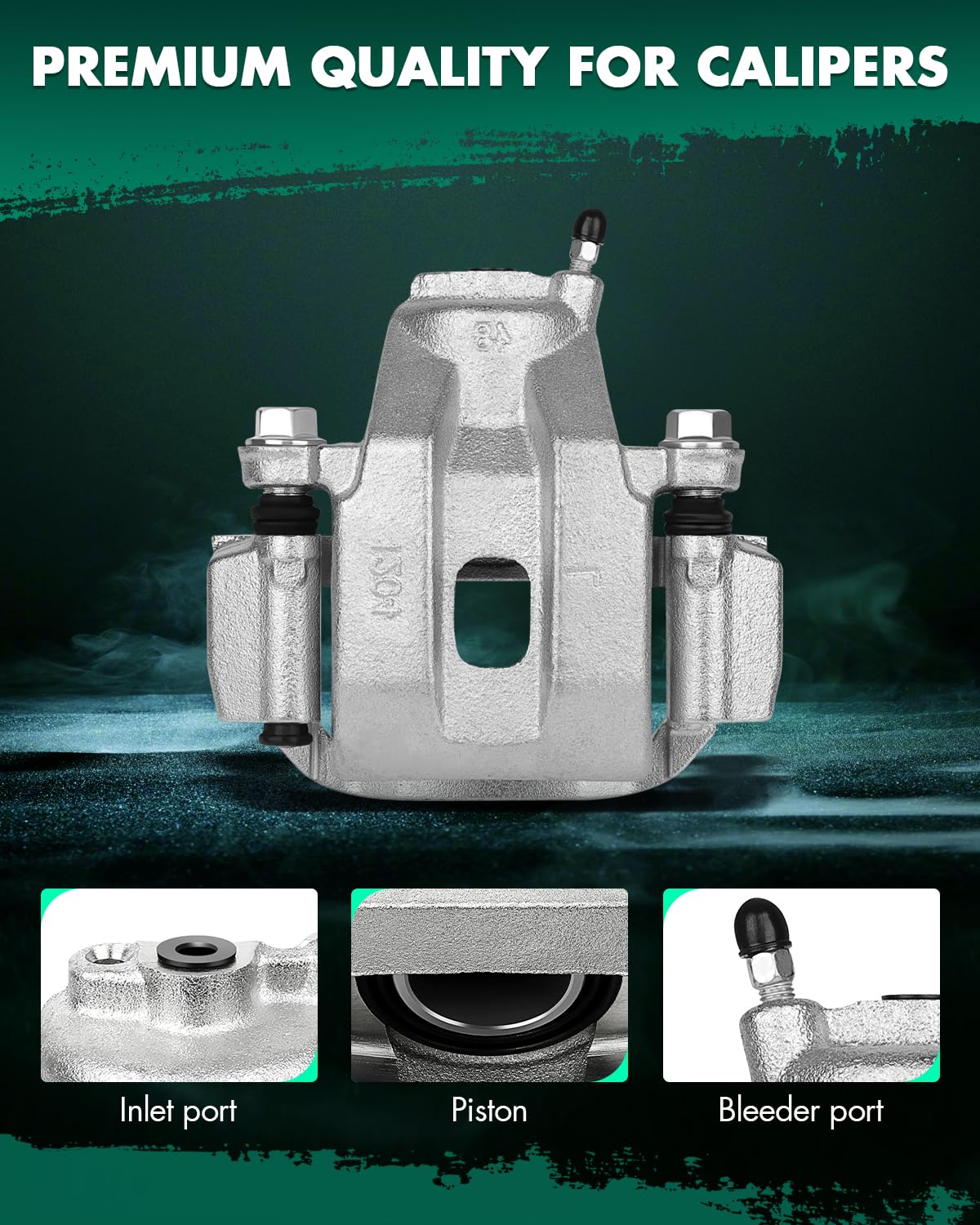 Scitoo Rear Right Brake Caliper With Bracket 19B3276 Compatible For Toyota Sequoia 2008-2017 For Toyota Tundra 2007-2017