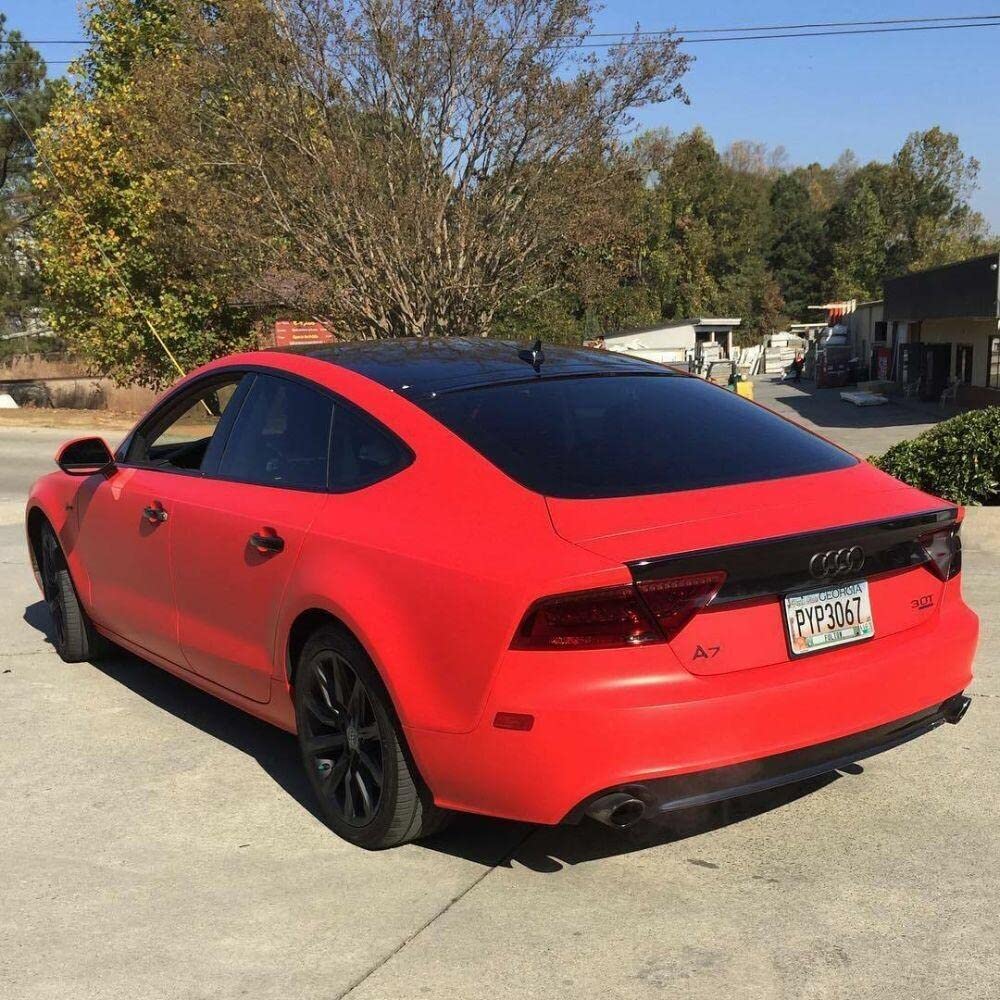 3M 1080 M13 Matte Red 5Ft X 1Ft (5 Sq/Ft) Car Wrap Vinyl Film