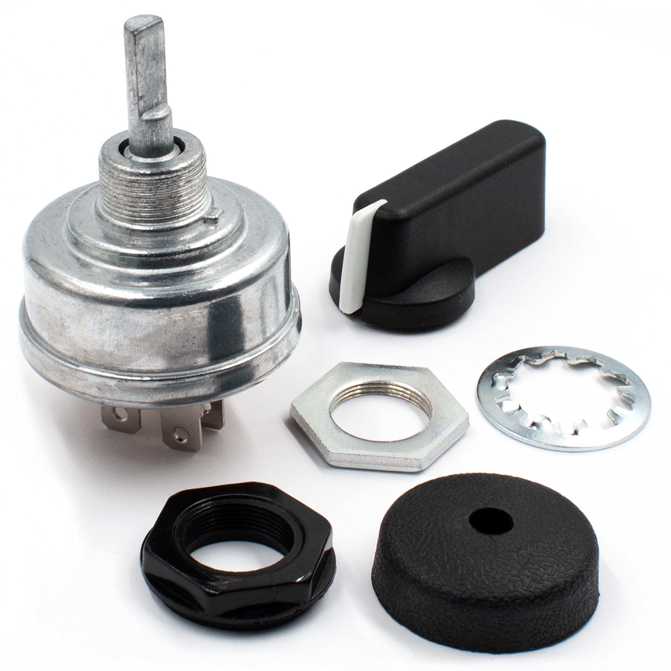 HD Switch Includes Handle & Dust Grommet System 176606 207073 207110 fits Miller Welder Starter Ignition Switch - 4 Terminal (Pl