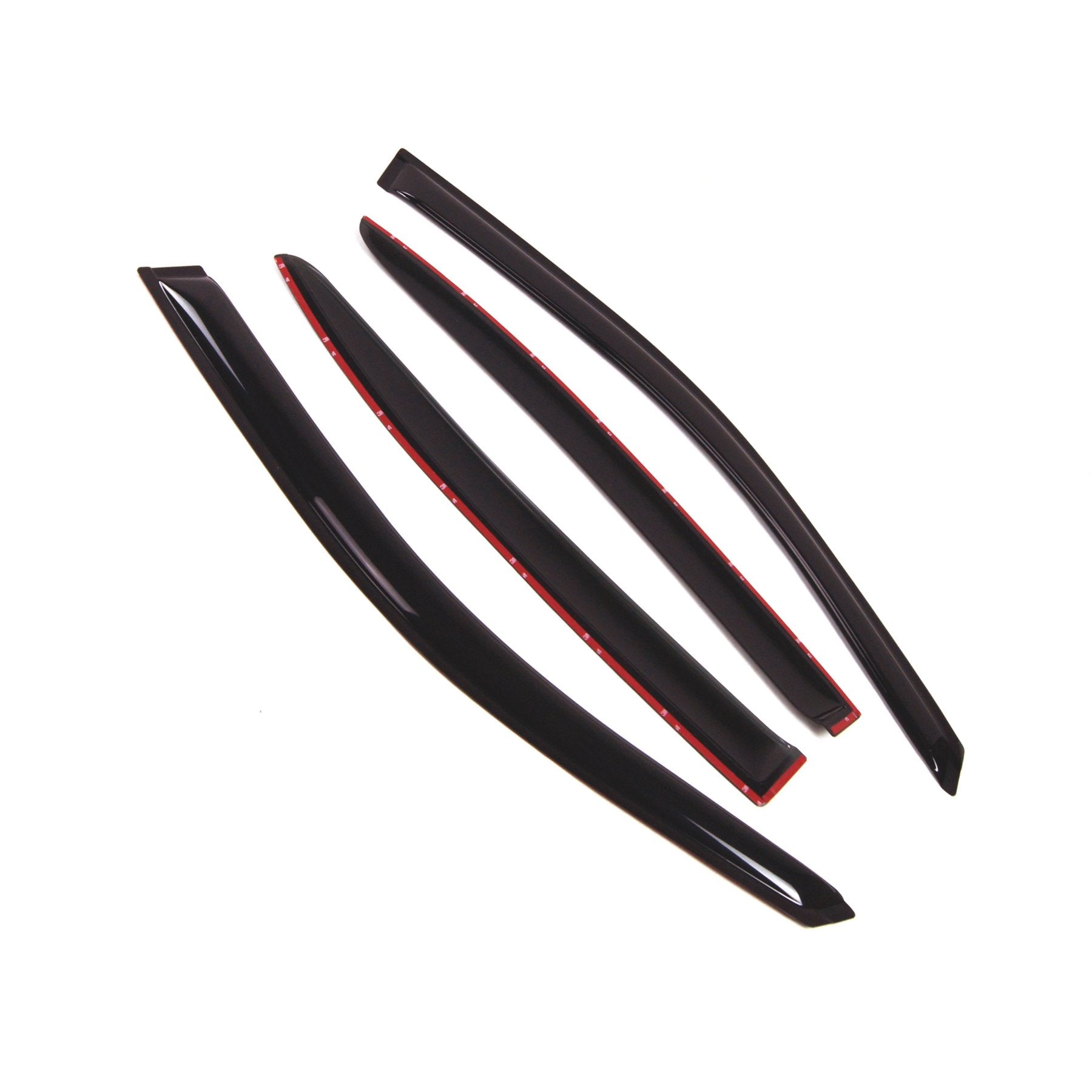 Car Window Rain Guard | Outside Mount Visors Auto Side Window Deflectors | Windows Visor Rain Shields Compatible With 2008-2014