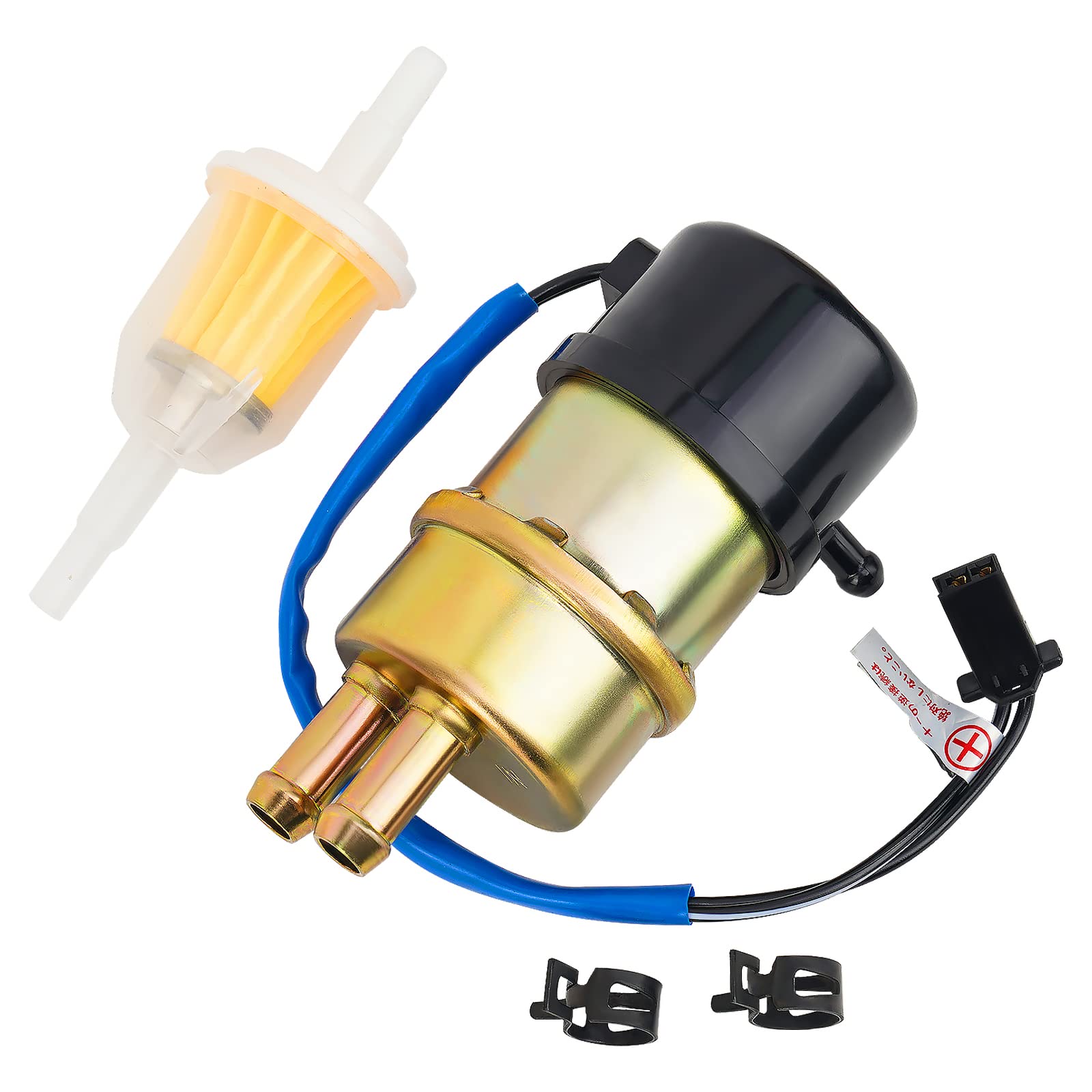 Road Passion 12V Electric Fuel Pump For Honda Shadow- 1100 / Ace 750/1100 / Aero 750/1100 / Spirit 750/1000 / Vlx 600