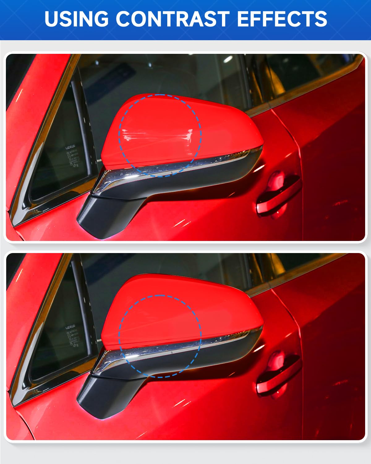 TESLAUNCH 3R1 Matador Red Mica Touch Up Paint Compatible with Lexus Exact Match Touch Up Paint Car Scratch Repair