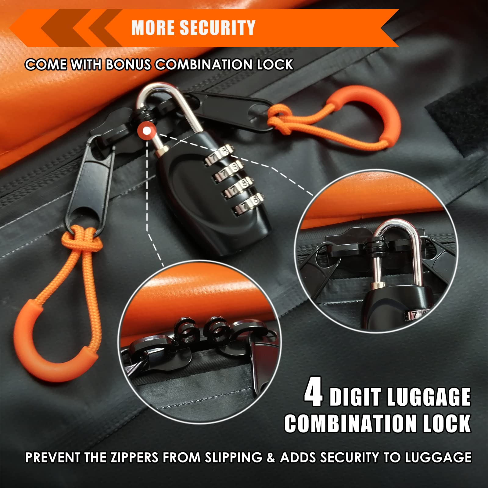 Meefar Car Roof Bag Xbeek Rooftop Top Cargo Carrier Bag 20 Cubic Feet Waterproof For All Cars With/Without Rack, Includes Anti-S