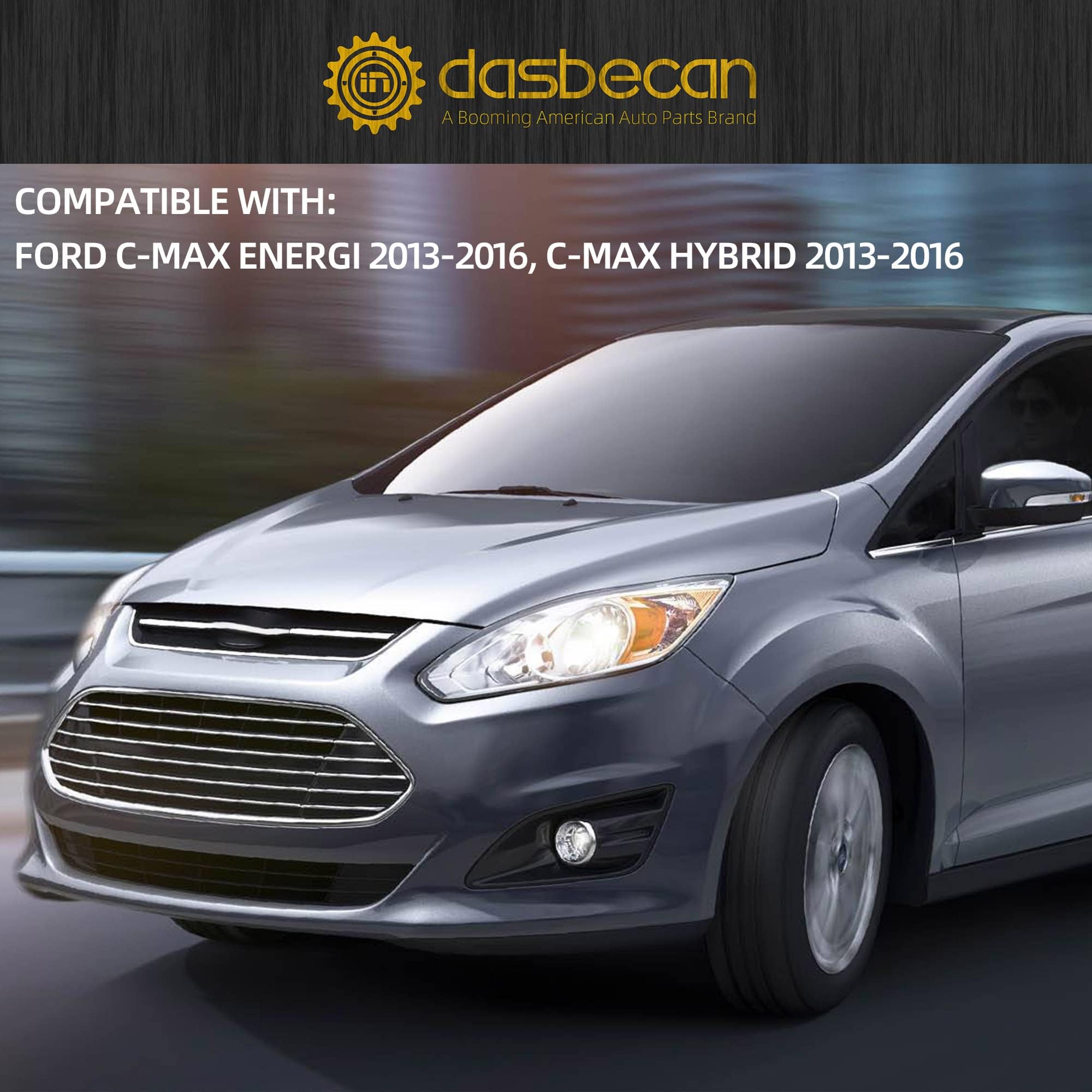 Dasbecan Rear View Backup Camera Compatible With 13 14 15 16 Ford C-Max Energi C-Max Hybrid Replaces Dm5Z-19G490-A Dm5Z-19G490-B