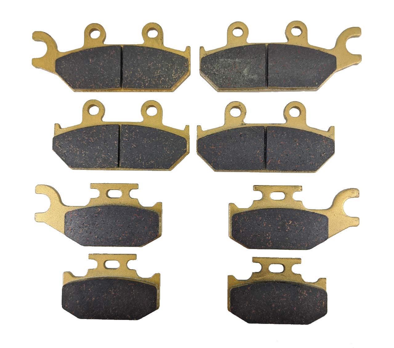 Can Am Maverick Max Xmr Xds Ceramic Brake Pad Set 2013, 2014, 2015, 2016, 2017, 2018