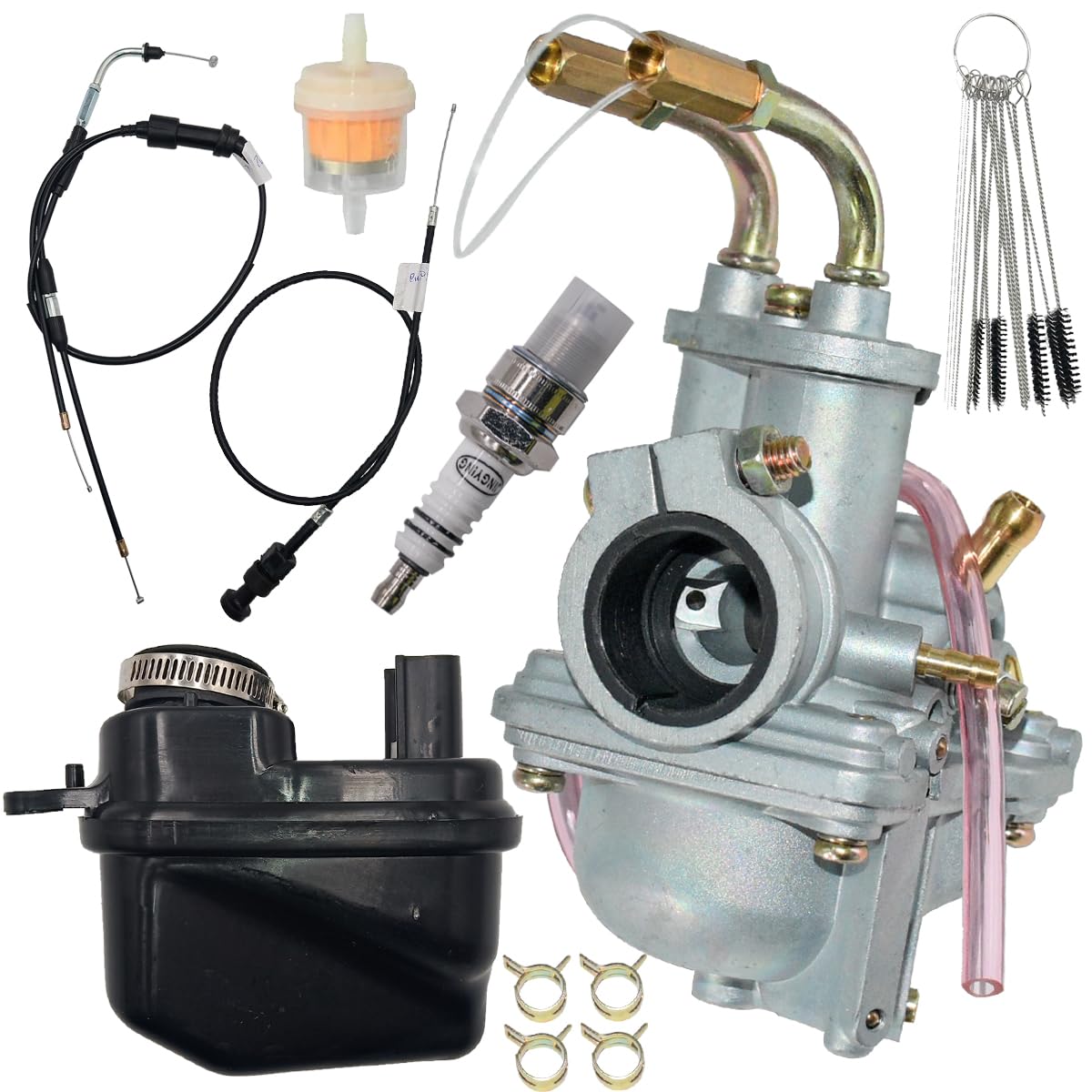 Jdllong Pw50 Carburetor Fit For Yamaha Pw 50 Peewee Pw50 Y-Zinger Carb 1981+ With Air Filter