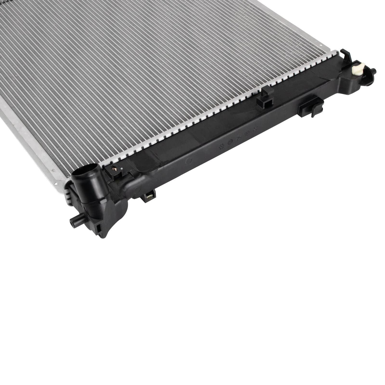 Trq Radiator Assembly Aluminum Core Compatible With 15-18 Hyundai Sonata Cu13538