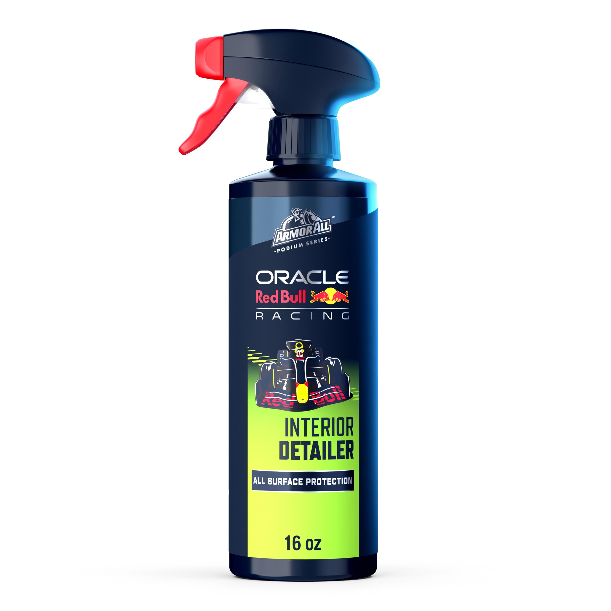 Armor All Podium Series Interior Detailer Spray, 16 fl oz, Car Detailing Spray Developed in Collaboration With Oracle Red Bull R