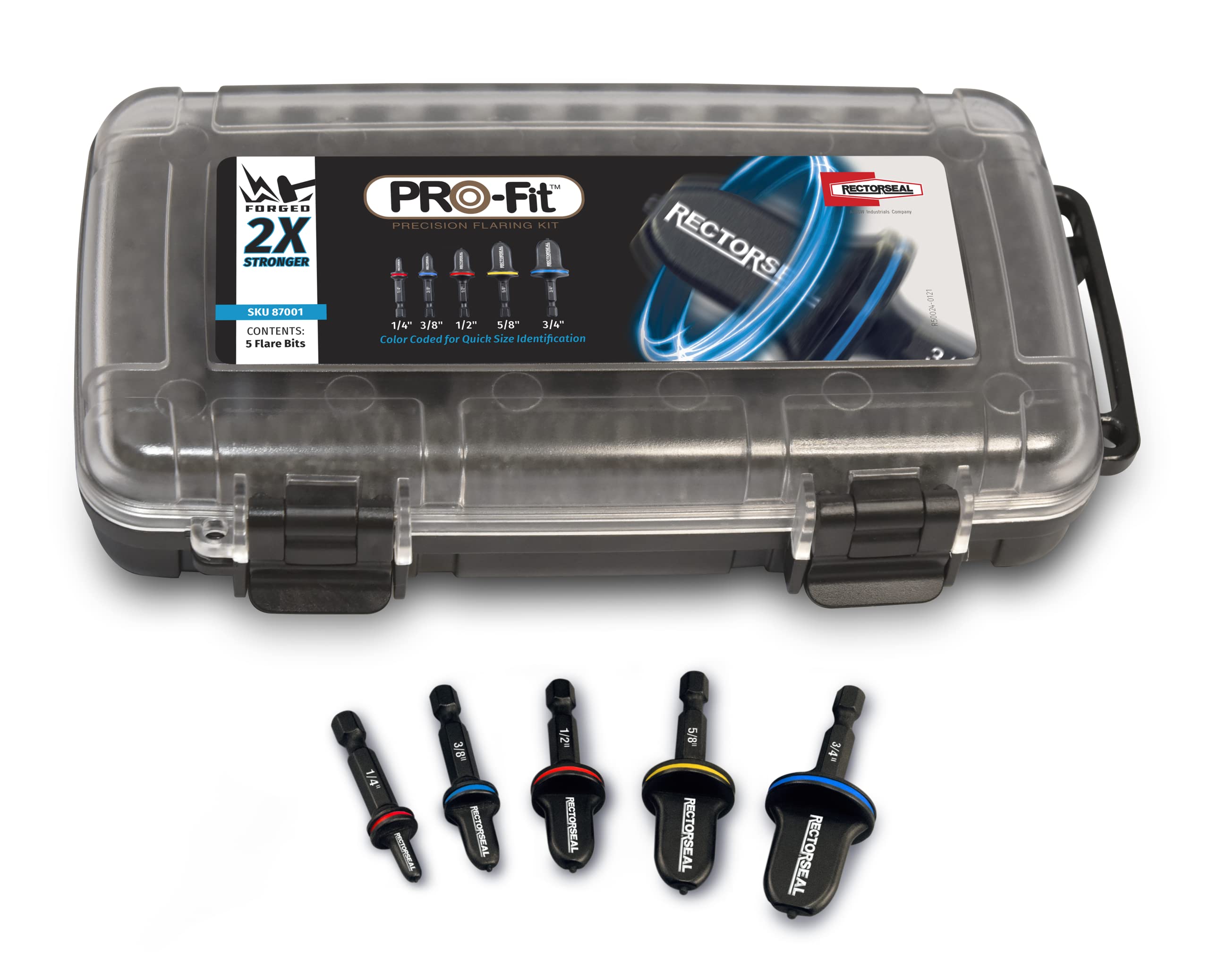 Rectorseal PRO-Fit Precision Flaring Kit, Black
