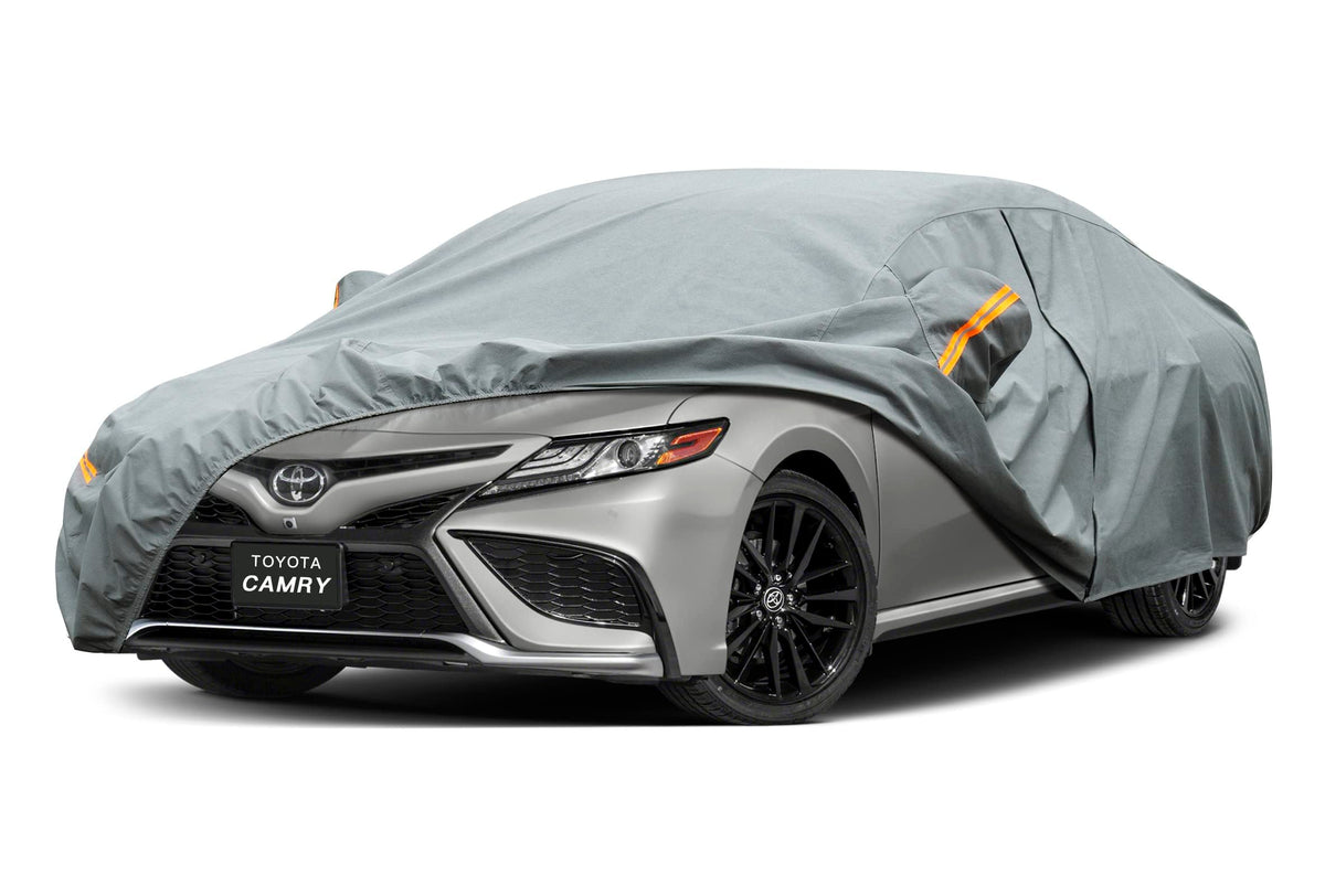 Kayme Heavy Duty Car Cover Custom Fit Toyota Camry Sedan/Solara Coupe (1996-2025), Waterproof All Weather For Automobiles, Full