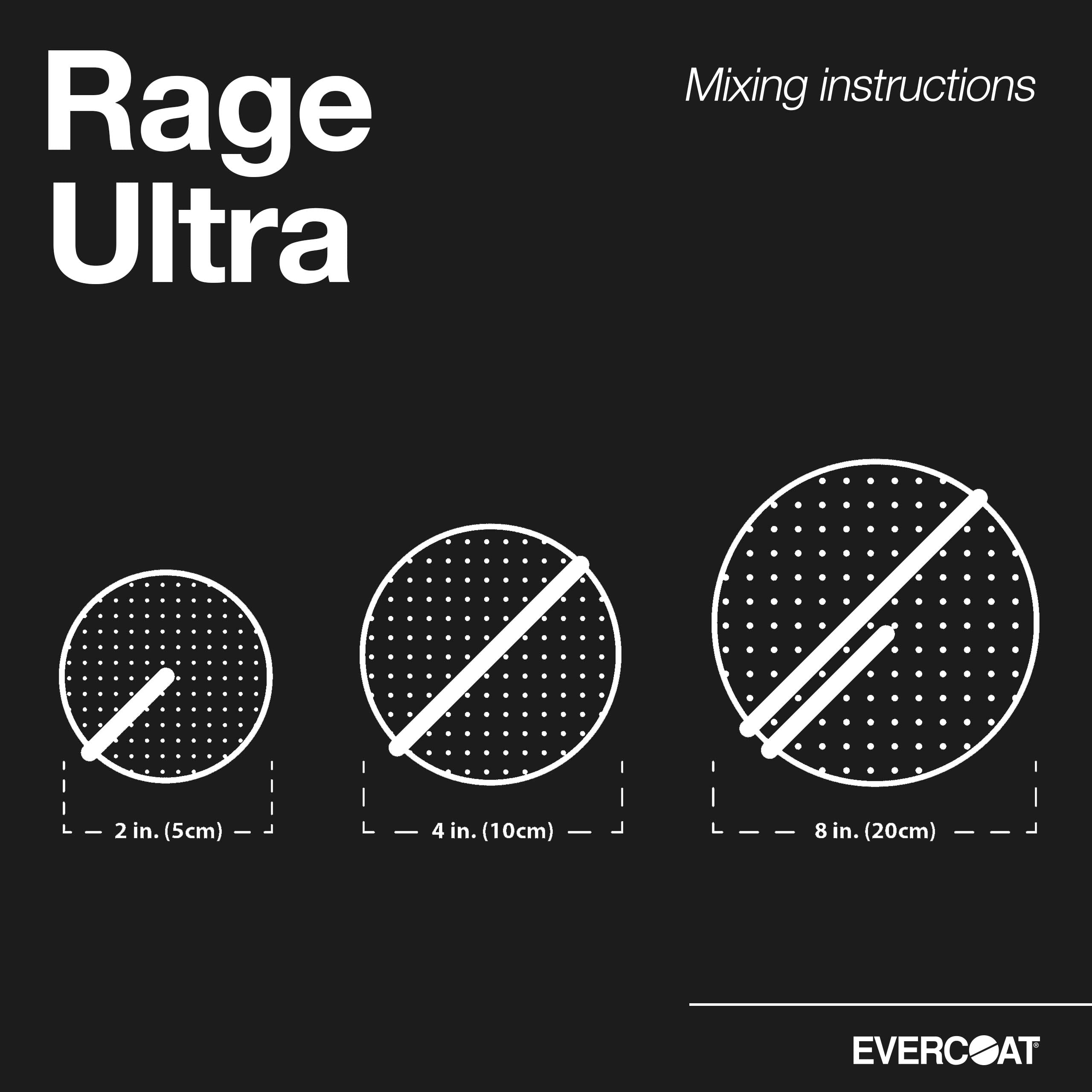 Evercoat Rage Ultra - Sanding Body Filler For Steel, Fiberglass, Aluminum And More - 128 Fl Oz