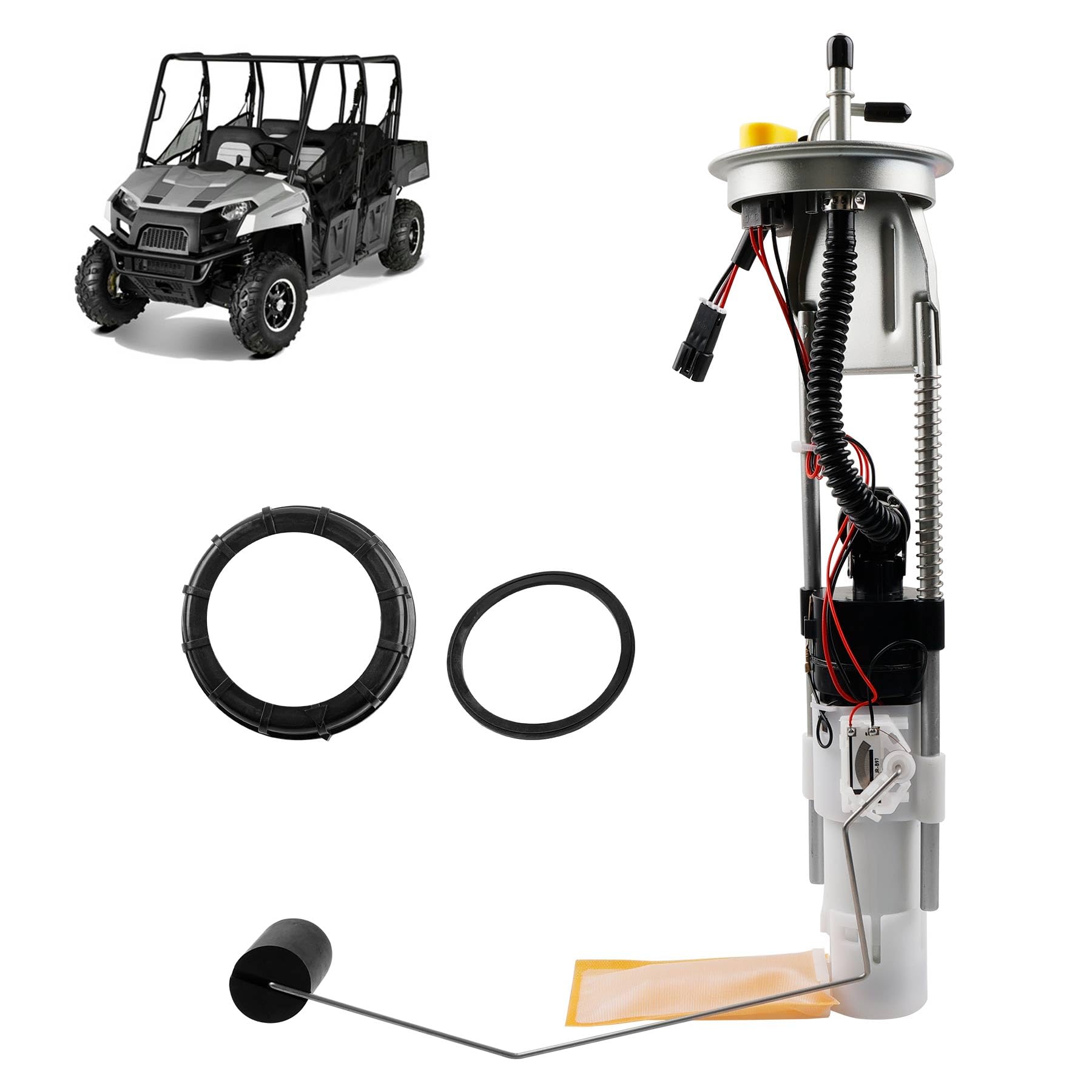 2204306 47-1009 Electric Fuel Pump Assembly Compatible with Polaris Ranger 500 4X4 EFI Crew Midsize 2009-2013, Ranger 700 4X4 EF