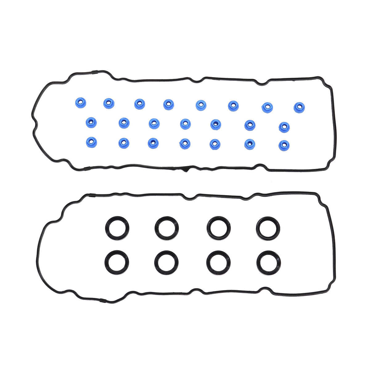 DNJ VC4213G Valve Cover Gasket Set for 2011-2017, Ford, Edge, Explorer, F-150, Flex, Police Interceptor Sedan, Taurus, 3.5L, V6, DOHC, 24V, 3496cc, 213cid, 227cid