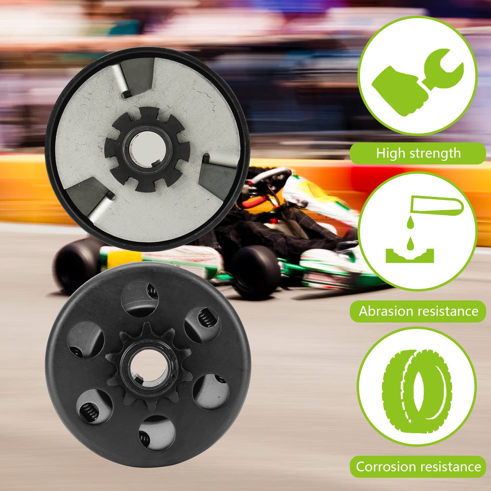 Go Kart Clutch 3/4'' 10T #40 41 420 Chain Centrifugal Clutch Fit Predator 212,Minibike MB165 & MB200 6.5HP Small Engine Fit for