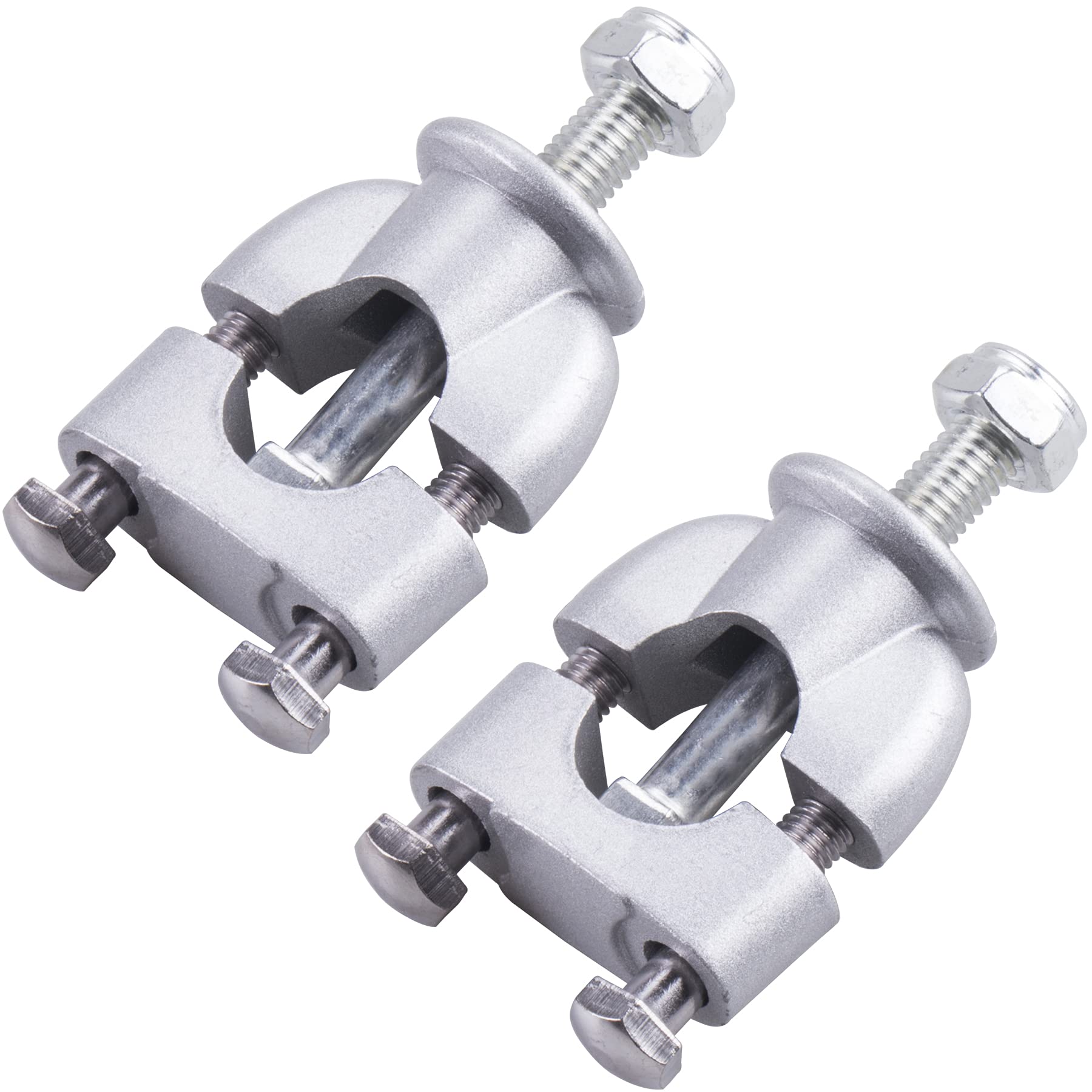 Mrelc Motorcycle Handlebar Risers Mount Clamps Fit For 22Mm 7/8'' Motorcycle Dirt Pit Bike Atv Scooter Moped