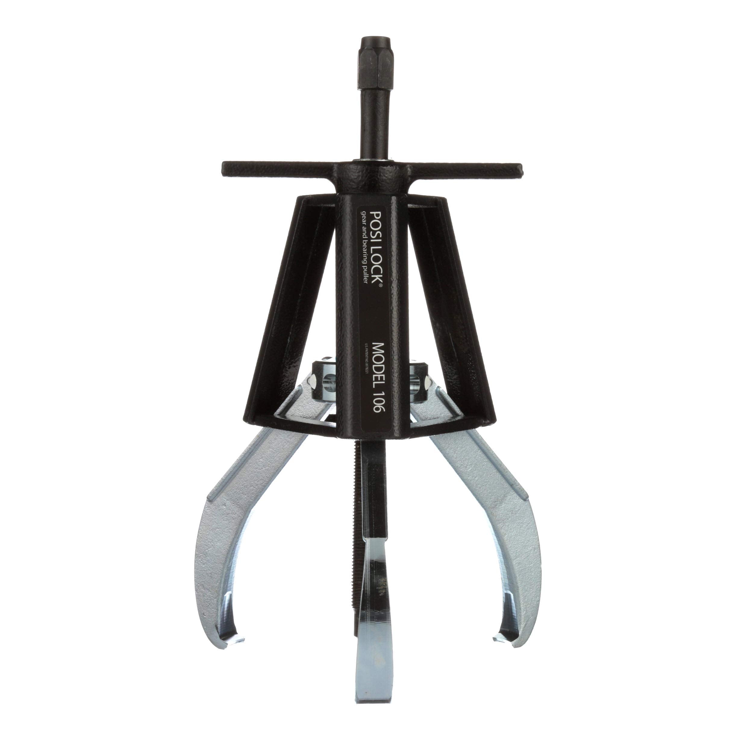 Posi Lock 106 Manual Puller, 3 Jaws, 10 tons Capacity, 6 Reach, 1/4 - 7 Spread Range, 13-1/3 Overall Length