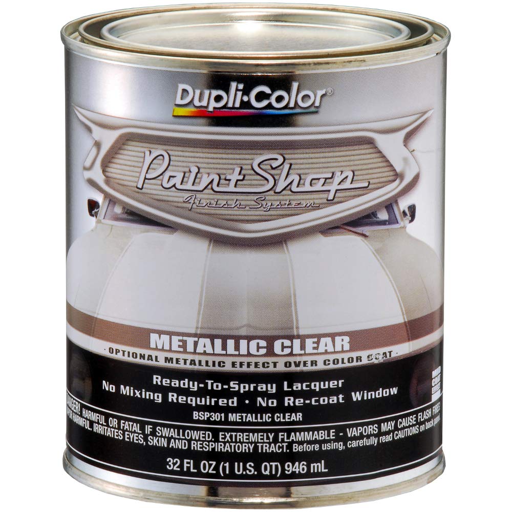 Dupli-Color (Bsp301-2 Pk  'Paint Shop ' Metallic Clear Coat Finish System Special Effects Mid-Coat - 1 Quart, (Case Of 2)