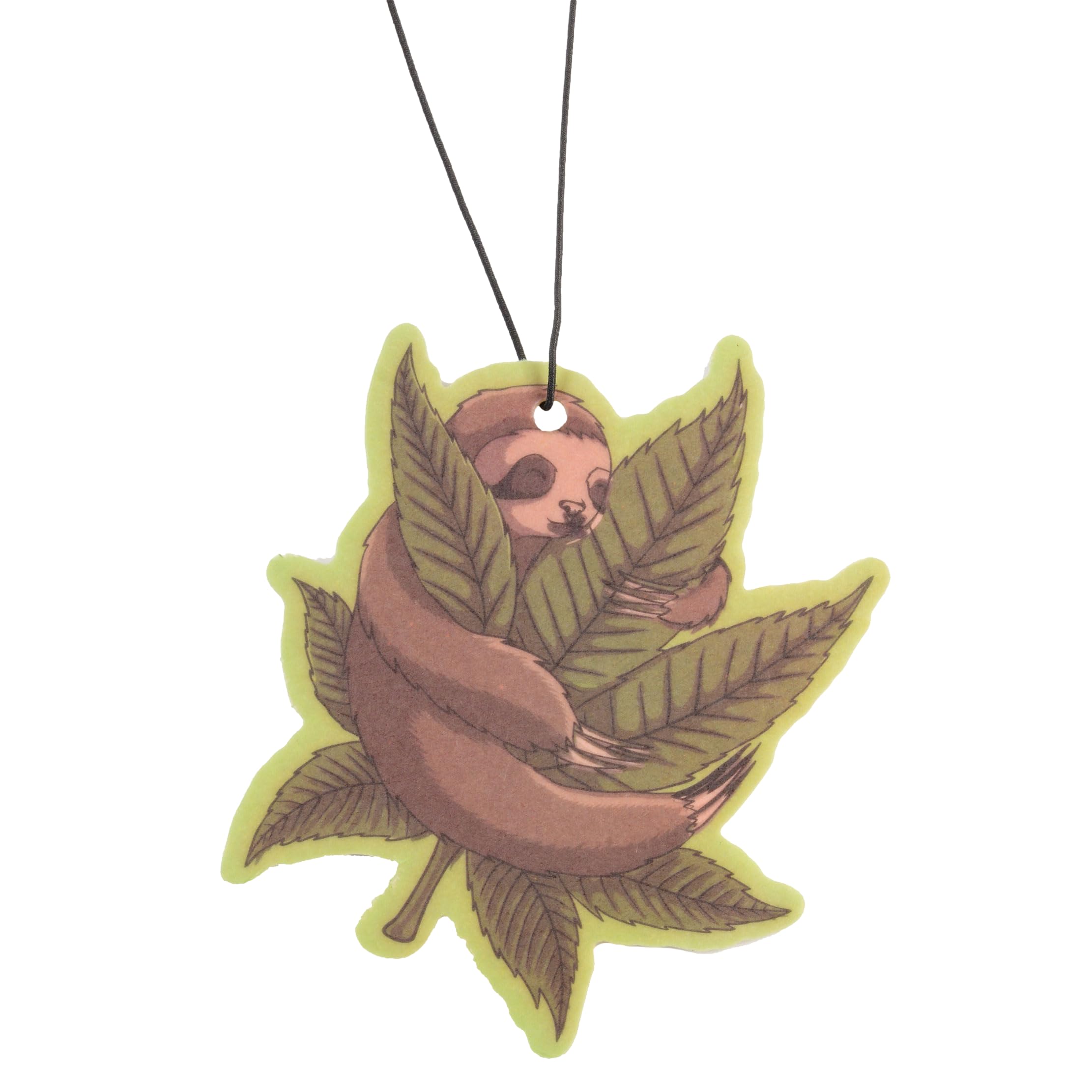 Fresh Fresheners 3 Pack Scented With Essential Oils (Weed Sloth)