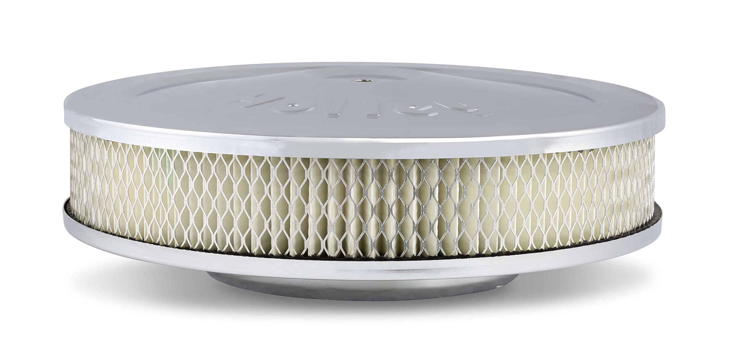 Holley - 120-145 Round Air Cleaner - 10'' Chrome Holley